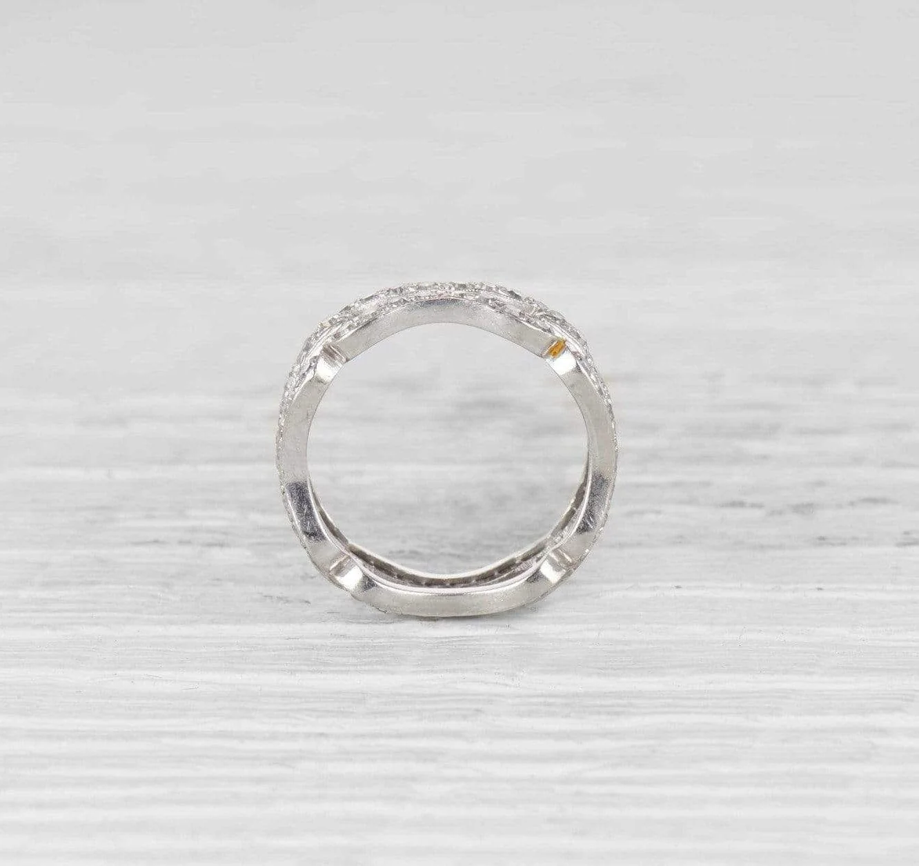 Art Deco Diamond Band - Image 2