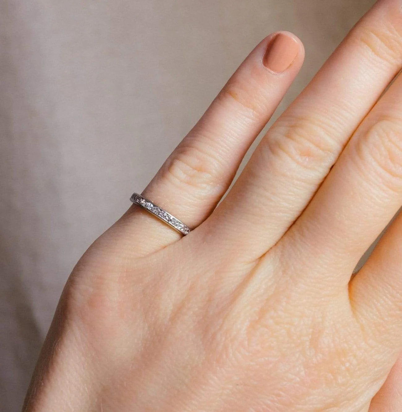 .70 Carat Single Cut Diamond Eternity Band - Image 4