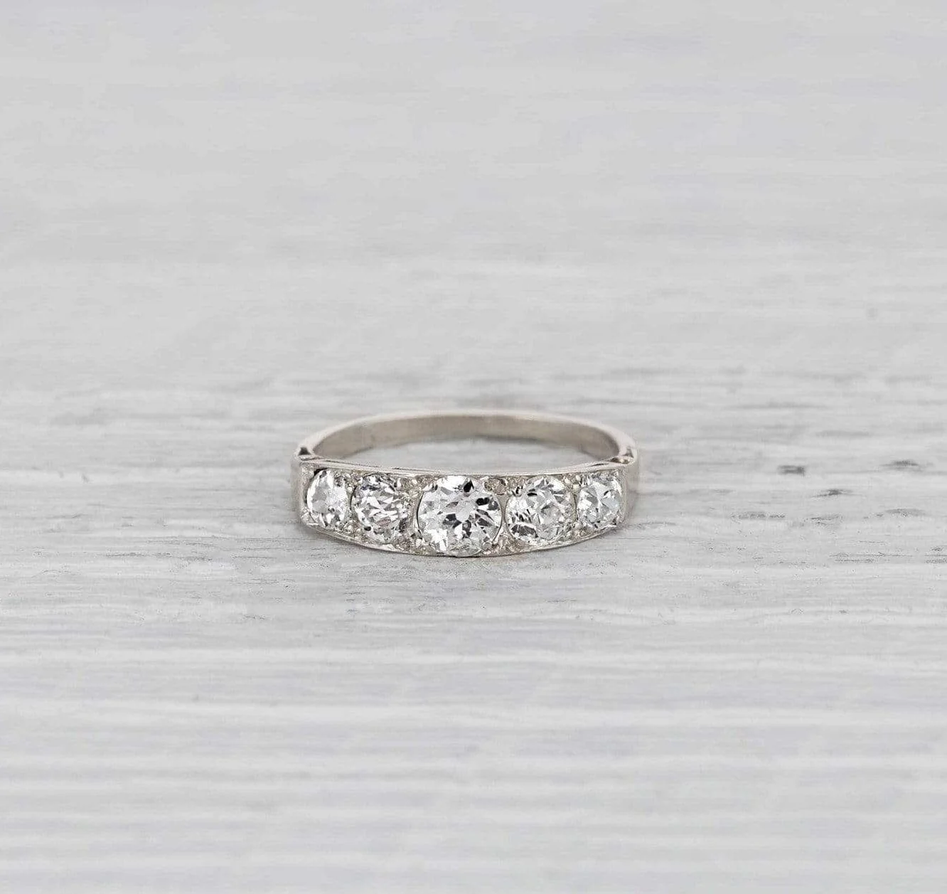 Art Deco Diamond Band - Image 2