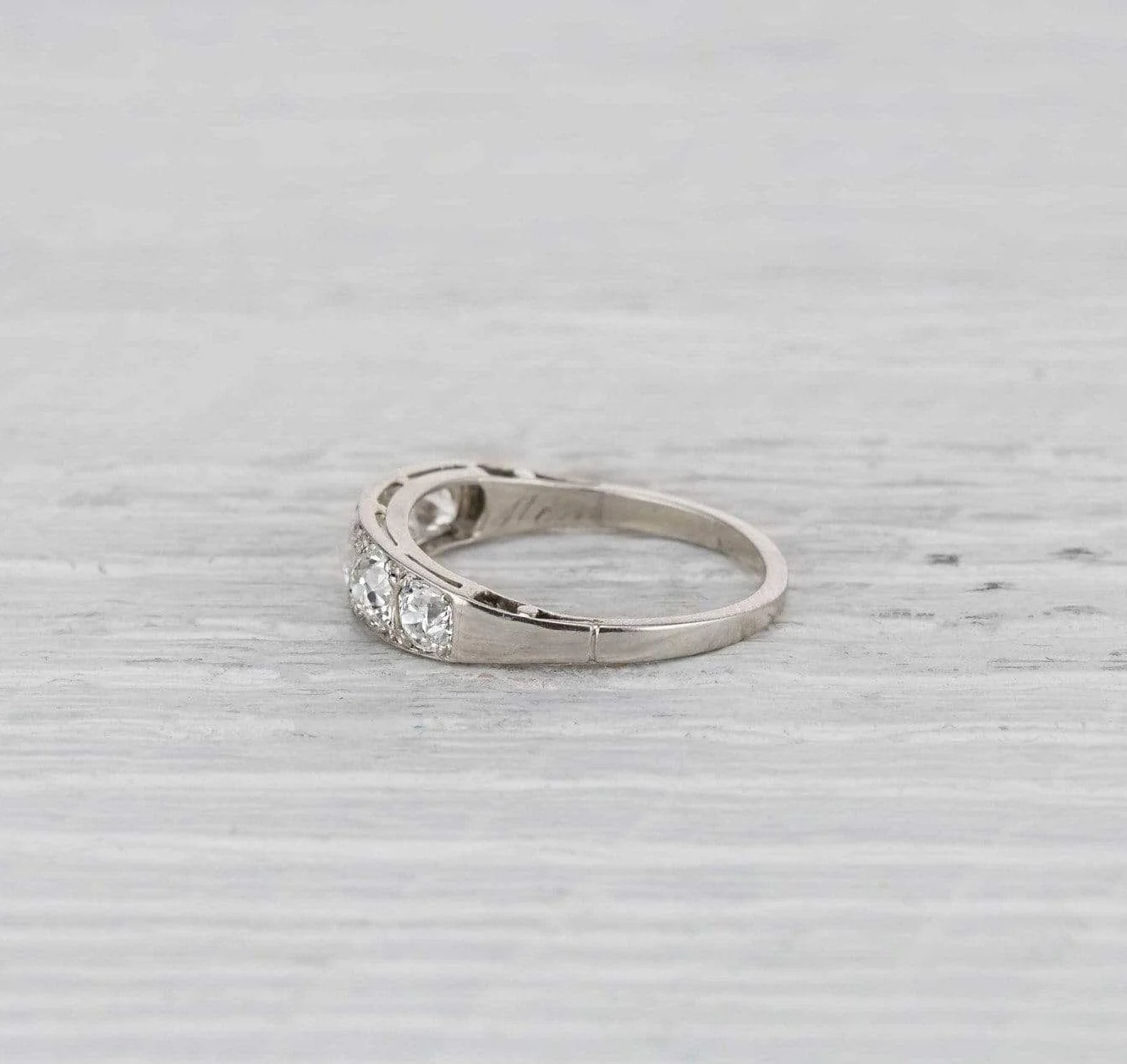 Art Deco Diamond Band - Image 3