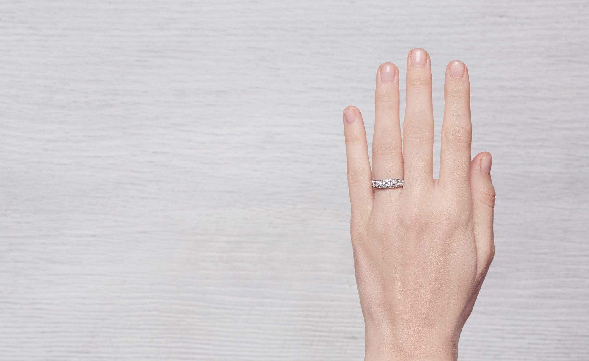 Art Deco Diamond Band - Image 5