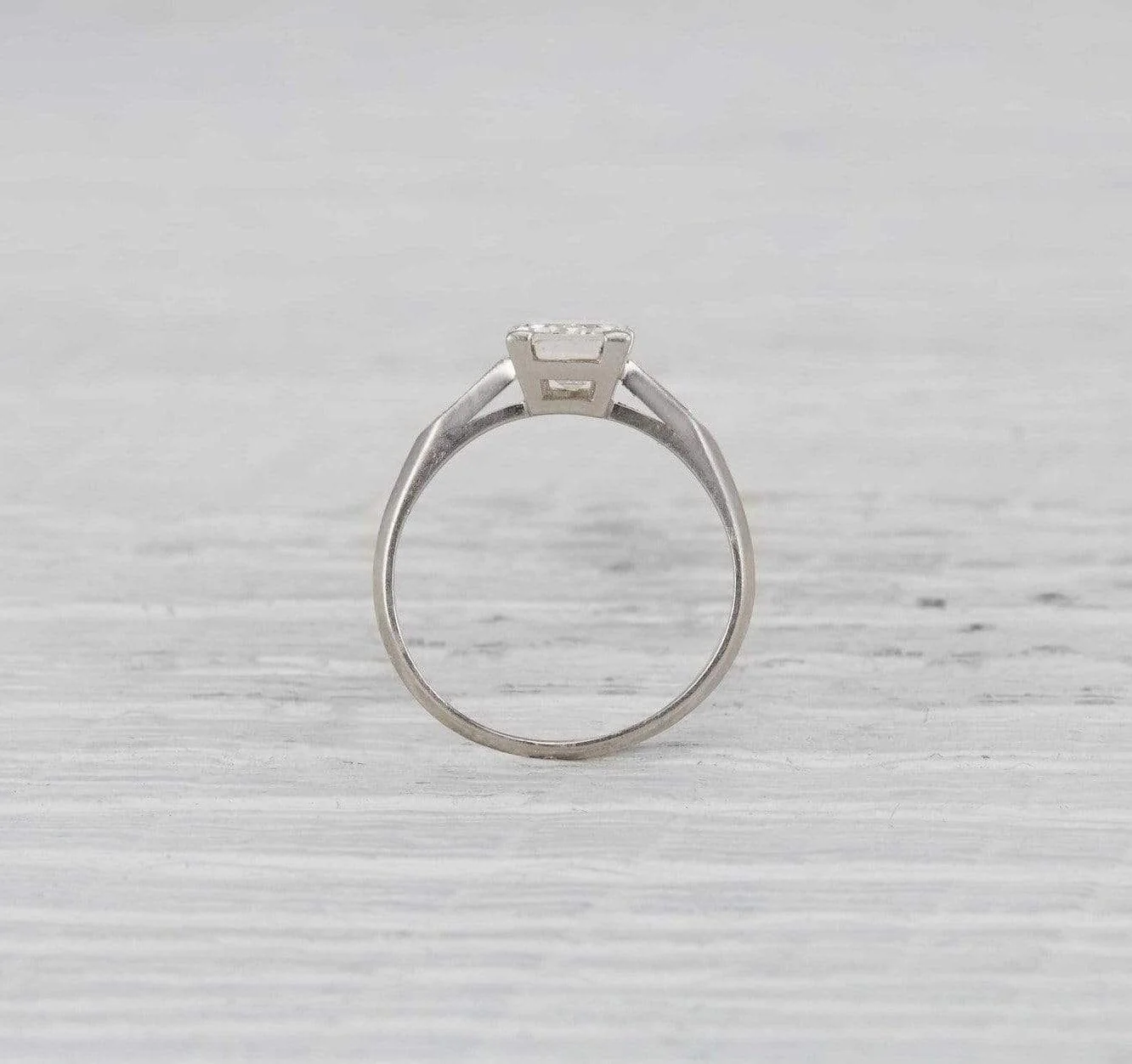 1.51 Carat Art Deco Diamond Engagement Ring - Image 4