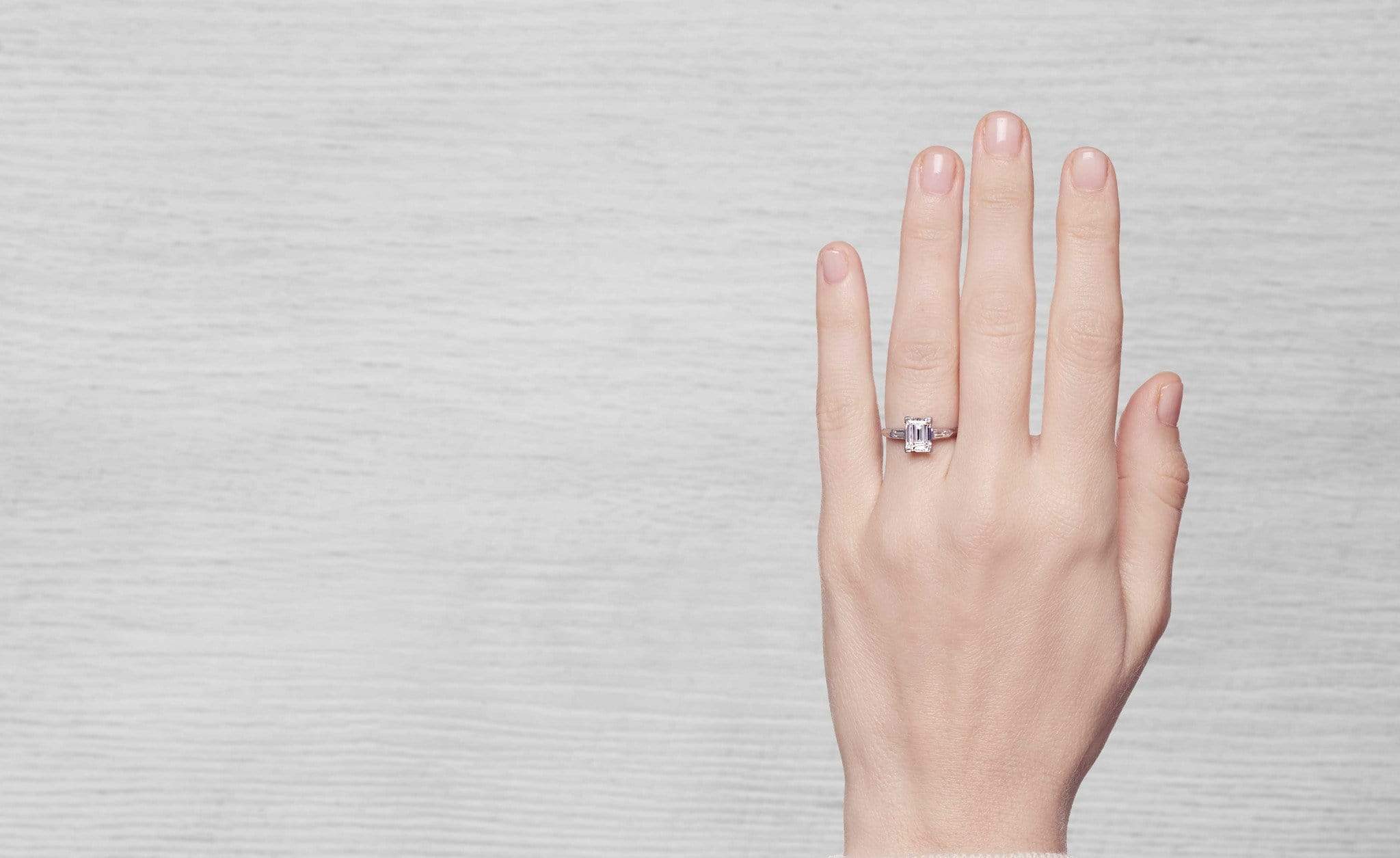 1.51 Carat Art Deco Diamond Engagement Ring - Image 5