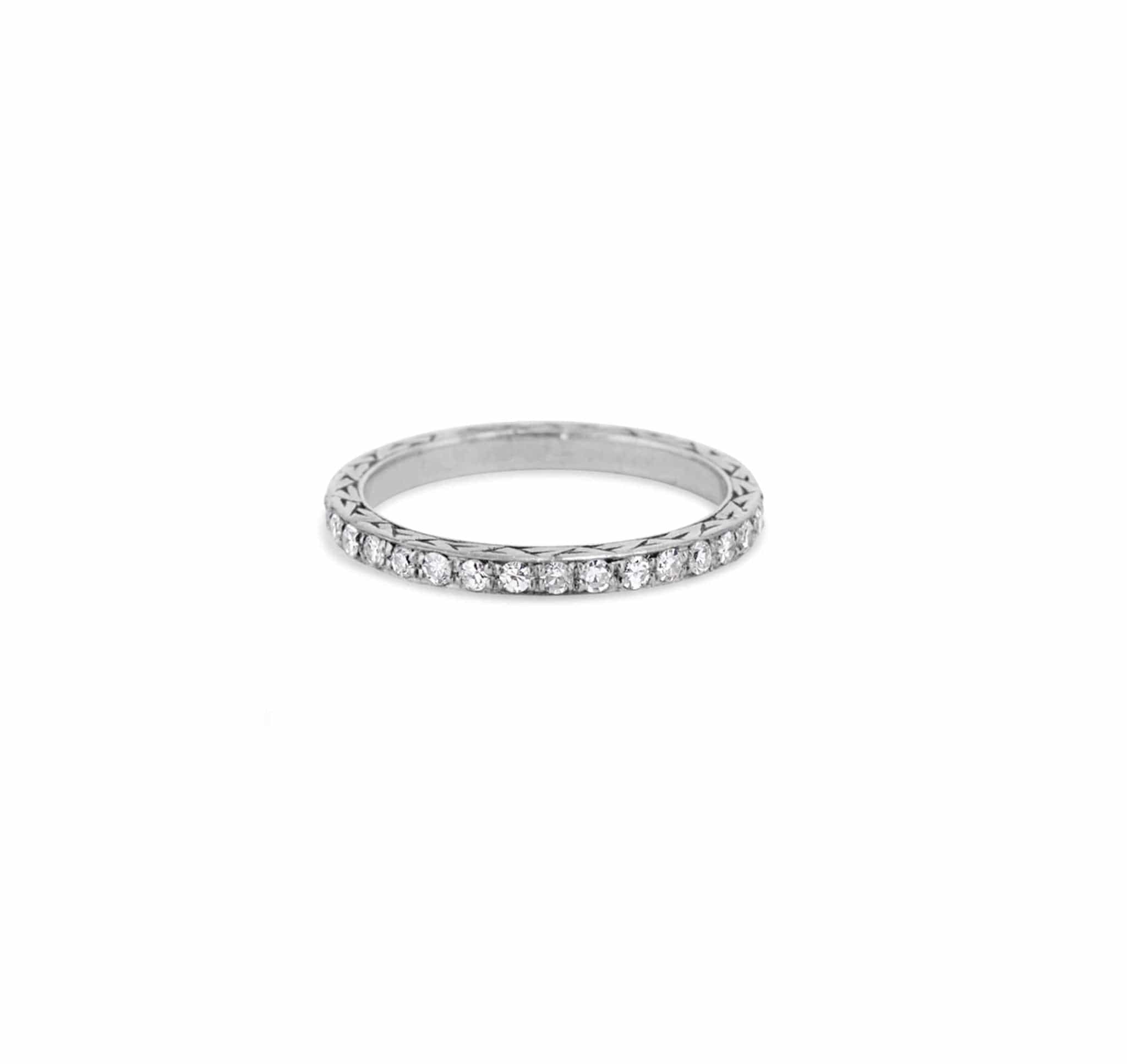 ART DECO DIAMOND ETERNITY BAND - Image 3