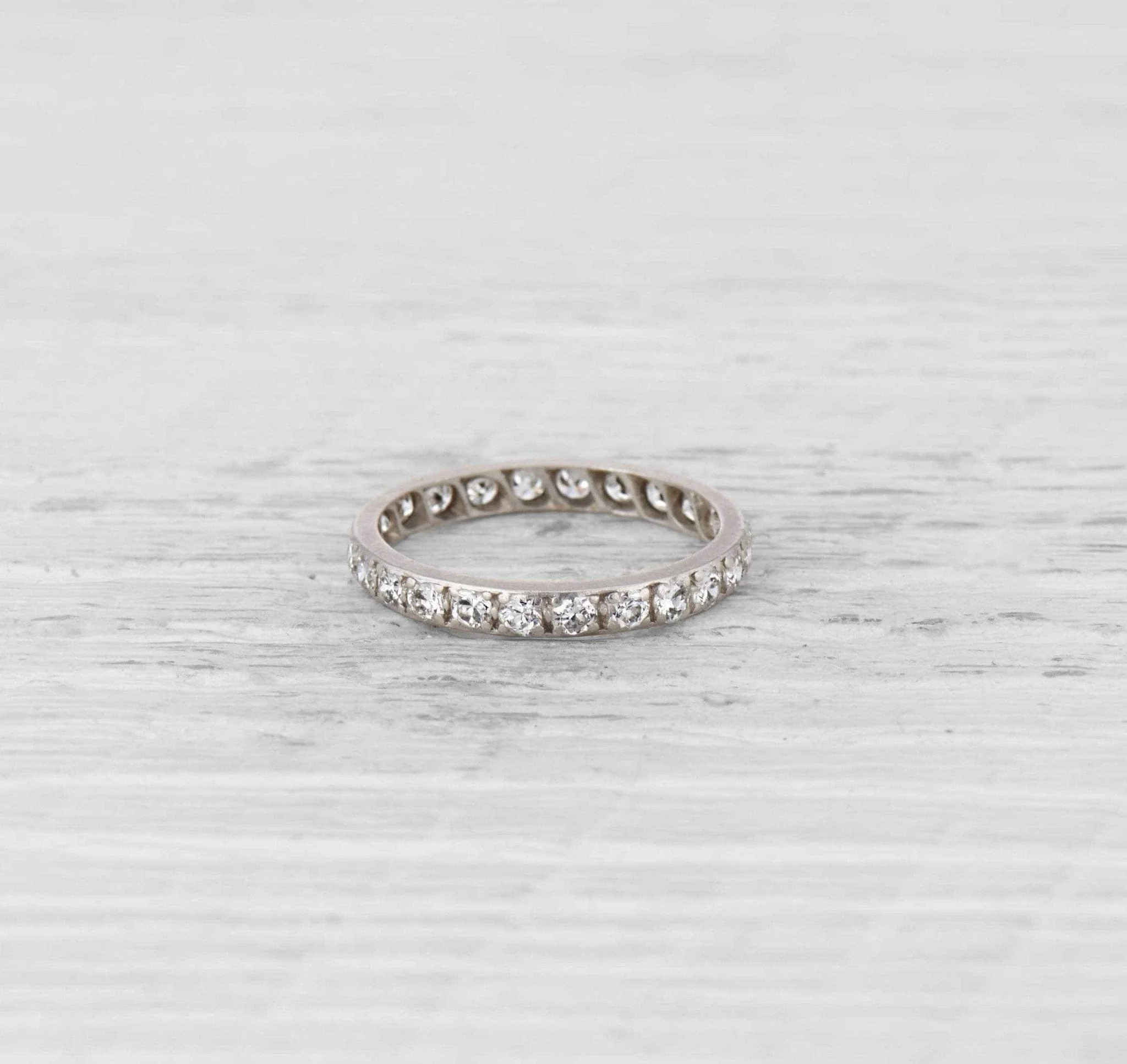 Art Deco Diamond Eternity Band - Image 2