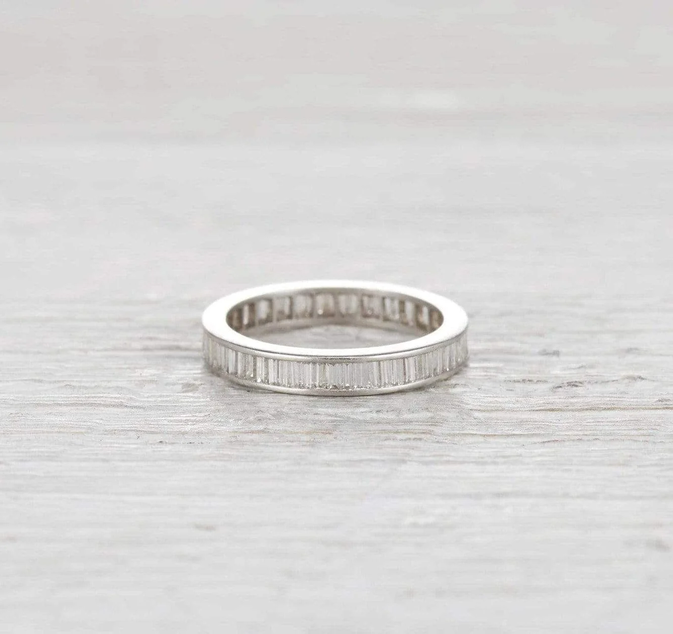 Art Deco Diamond Eternity Band - Image 2
