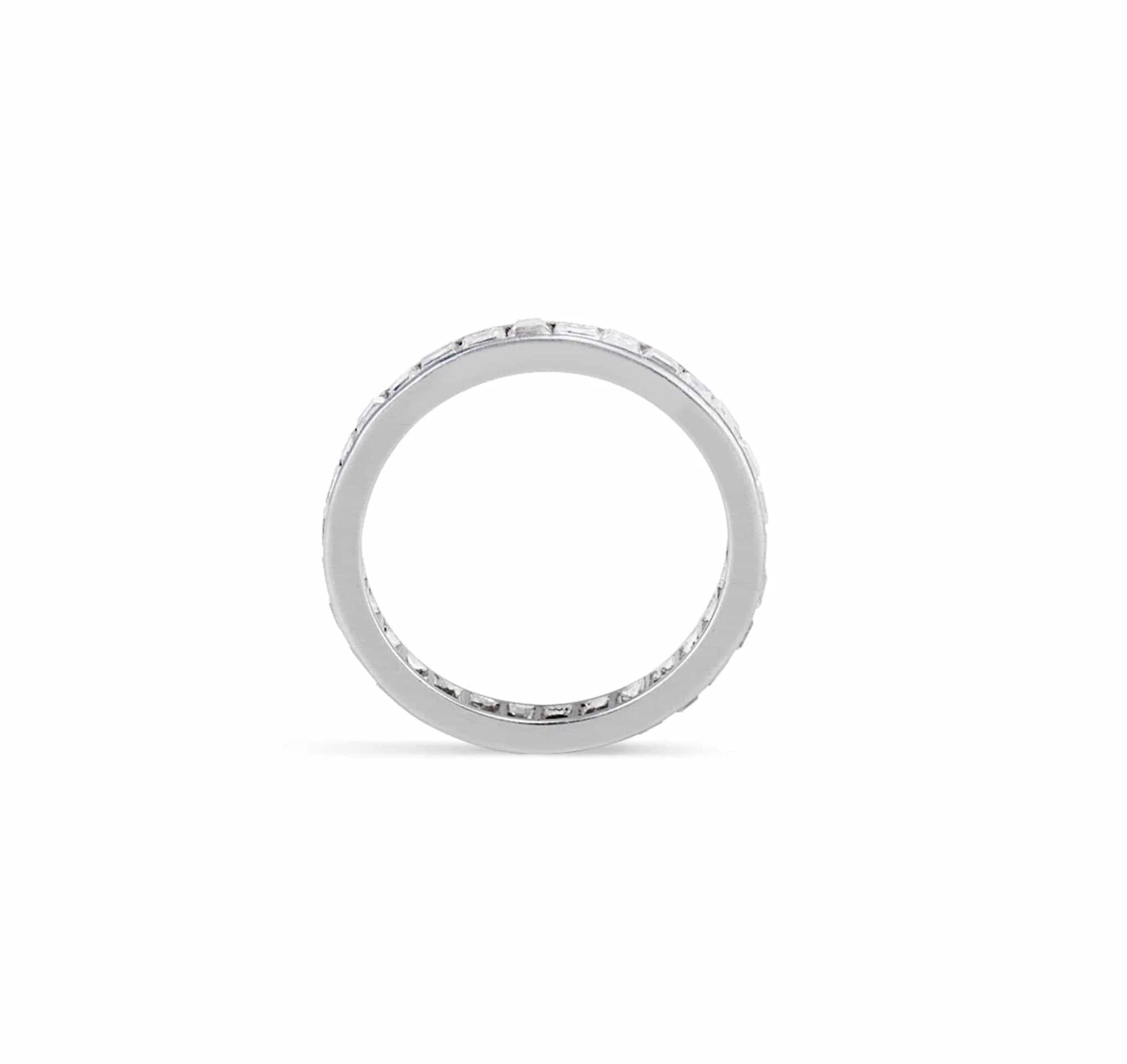 Art Deco 1.50 Carat Carre Cut Diamond Eternity Band - Image 2