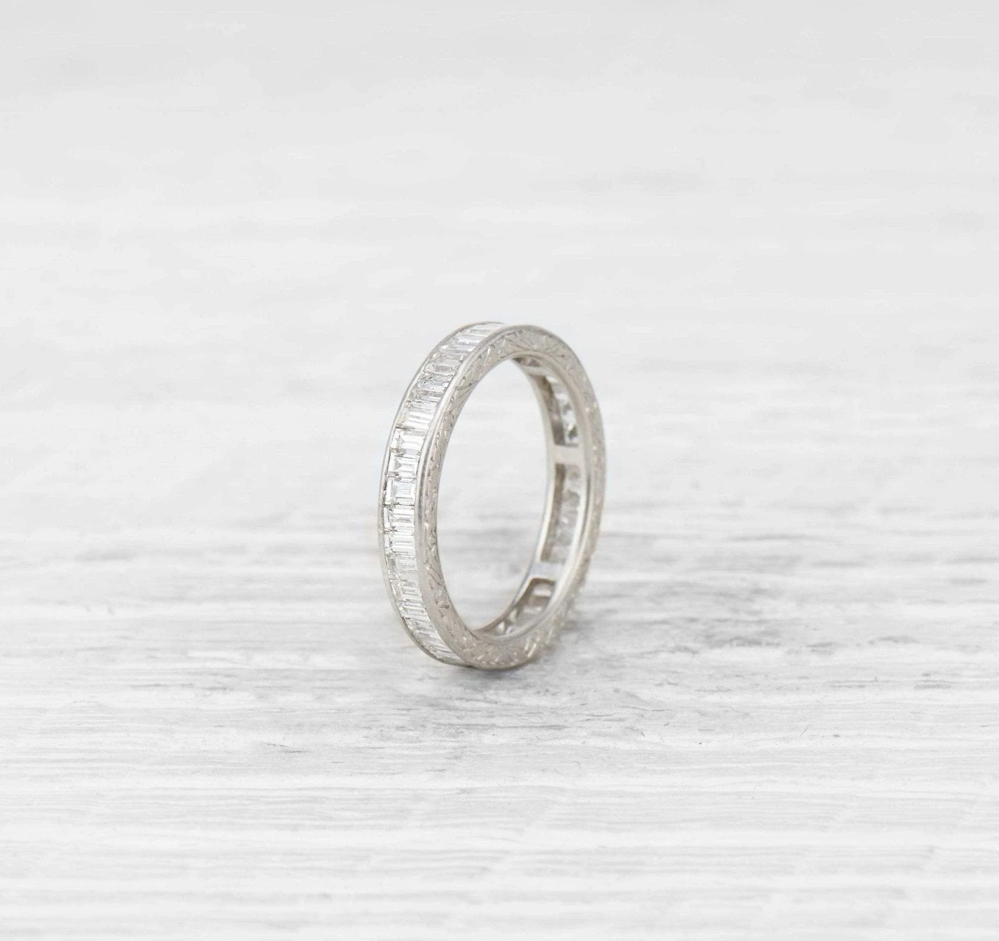ART DECO DIAMOND ETERNITY BAND - Image 2