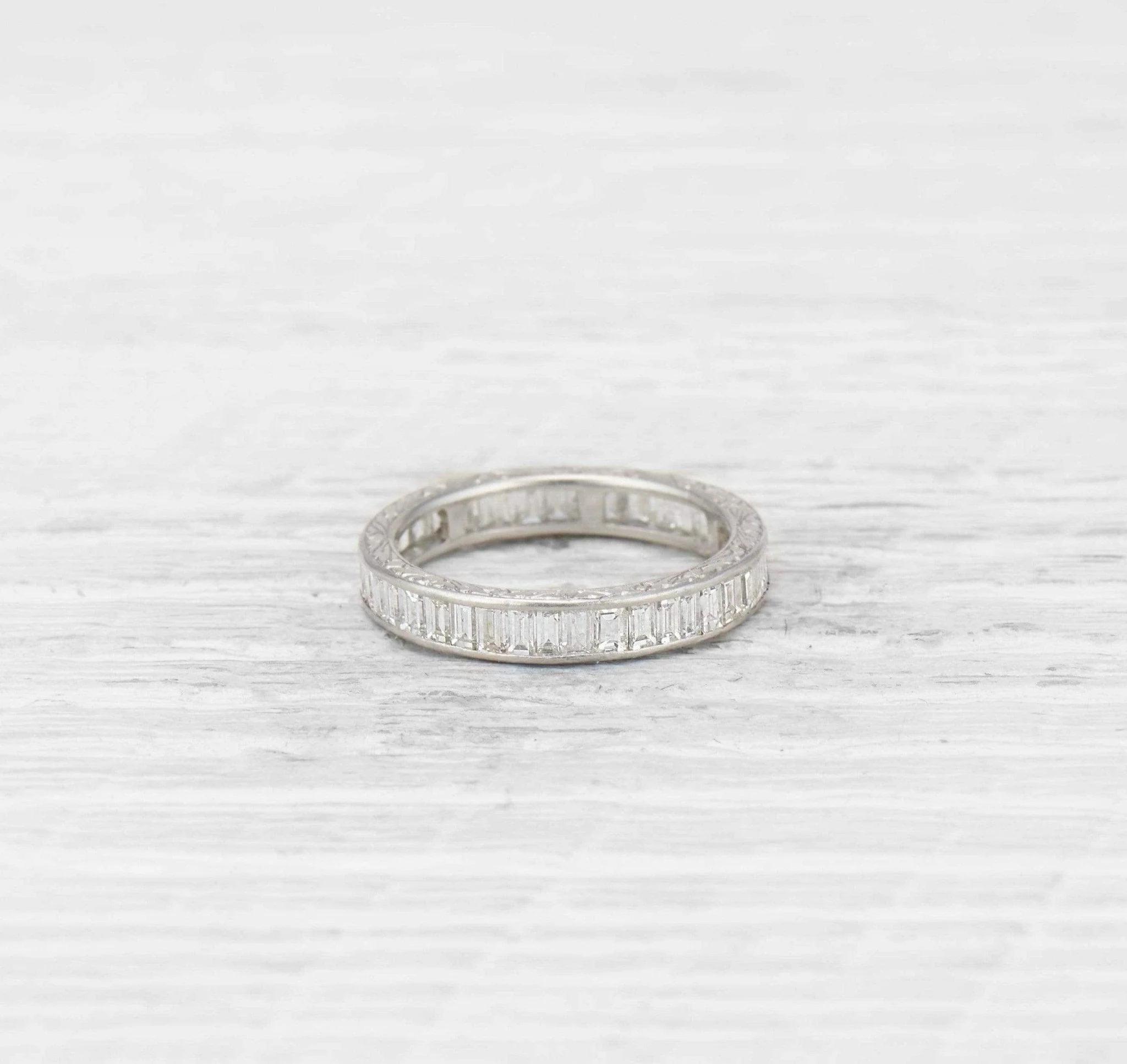 ART DECO DIAMOND ETERNITY BAND - Image 4