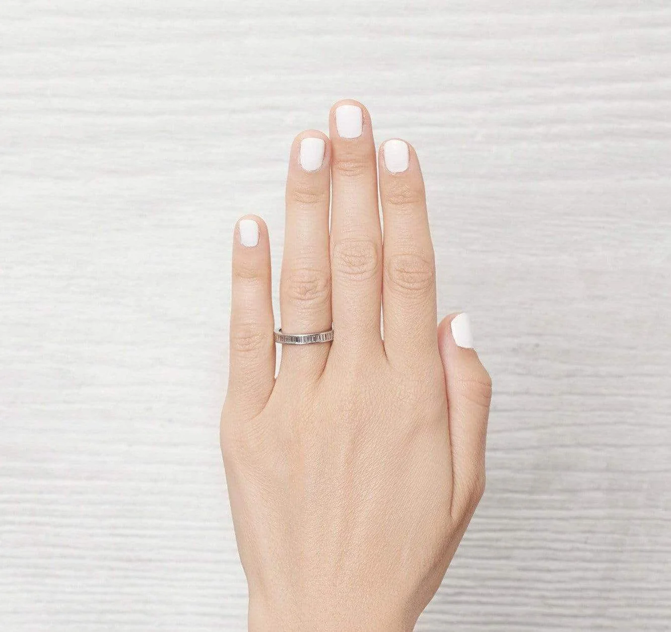 Art Deco Diamond Eternity Band - Image 4