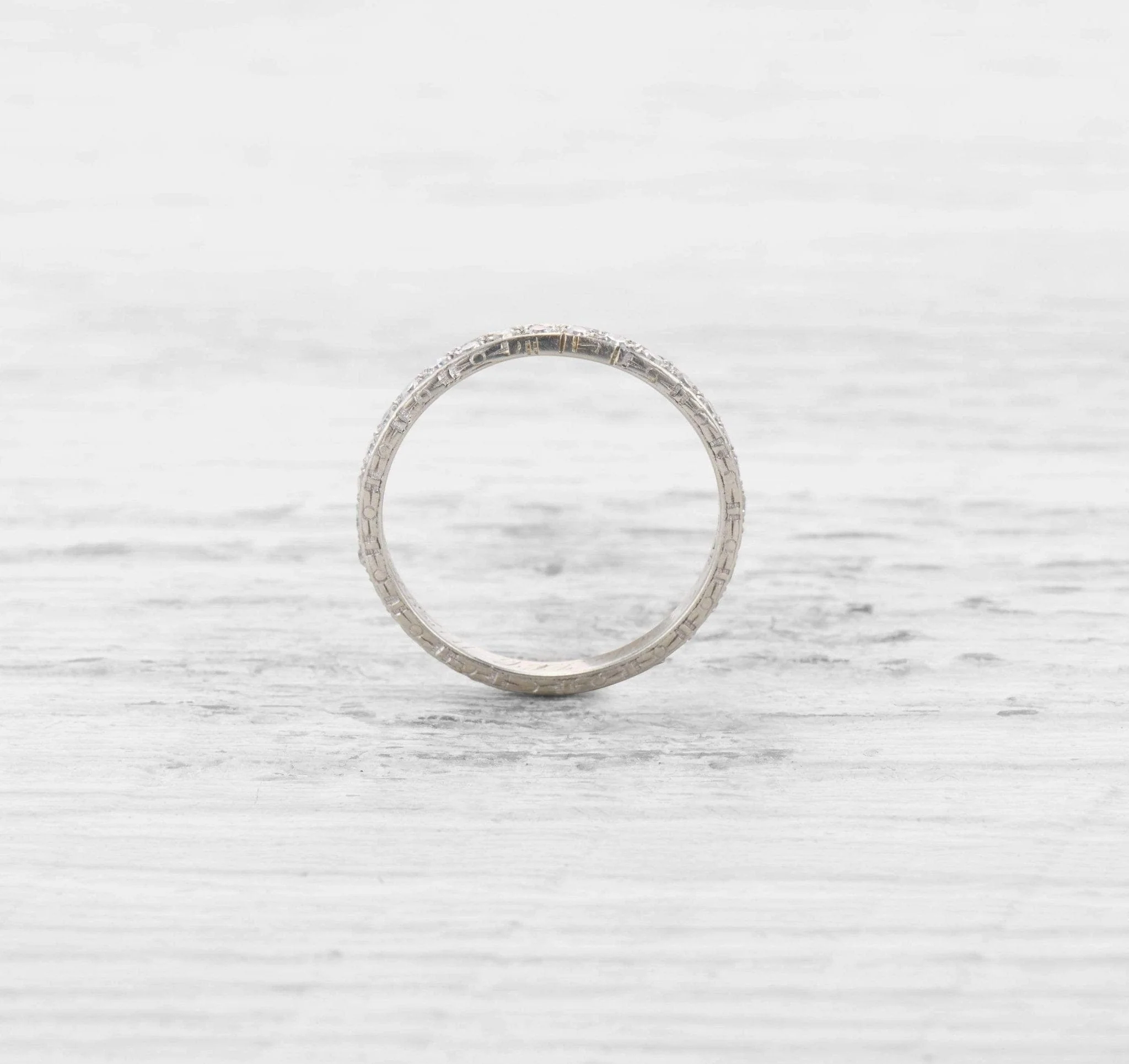 ART DECO DIAMOND ETERNITY BAND - Image 2
