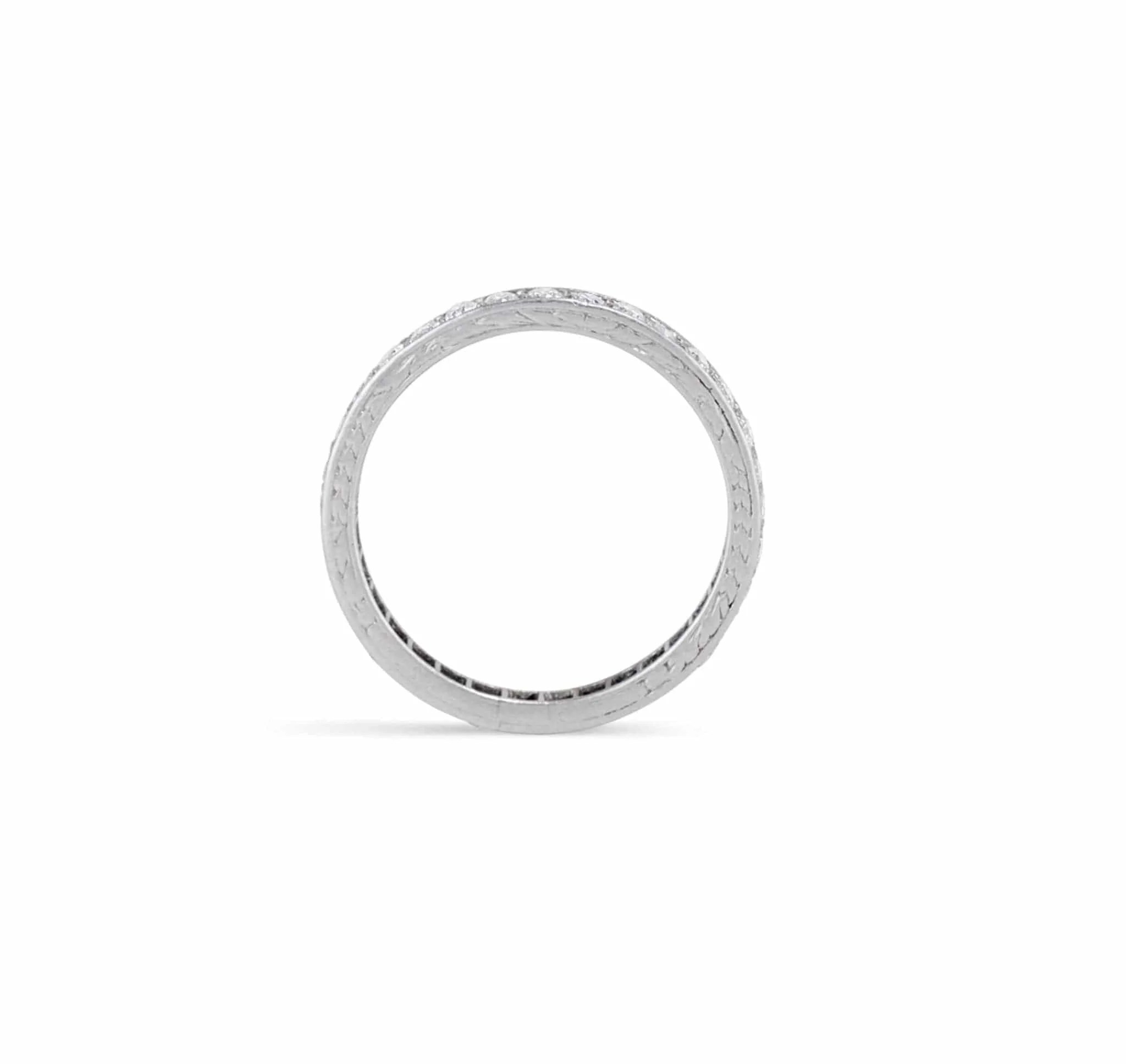 ART DECO DIAMOND ETERNITY BAND - Image 2