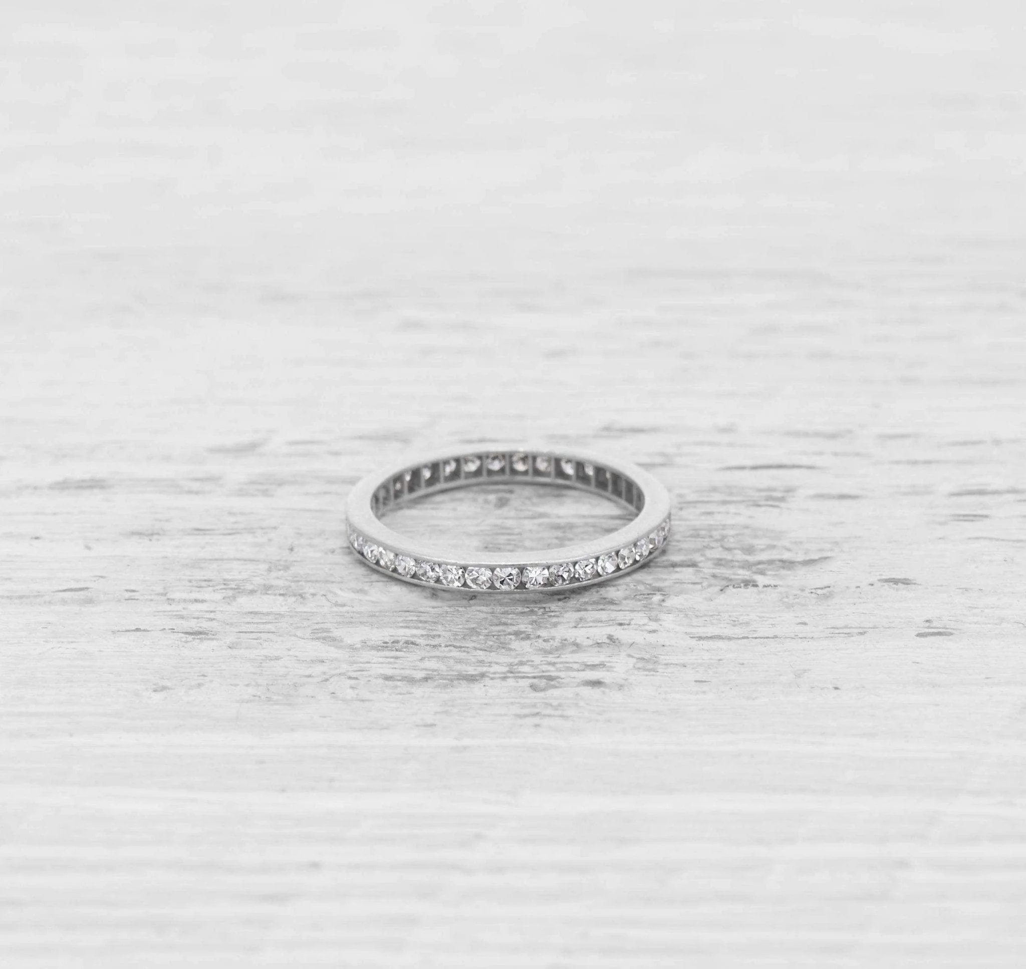 ART DECO DIAMOND ETERNITY BAND - Image 3