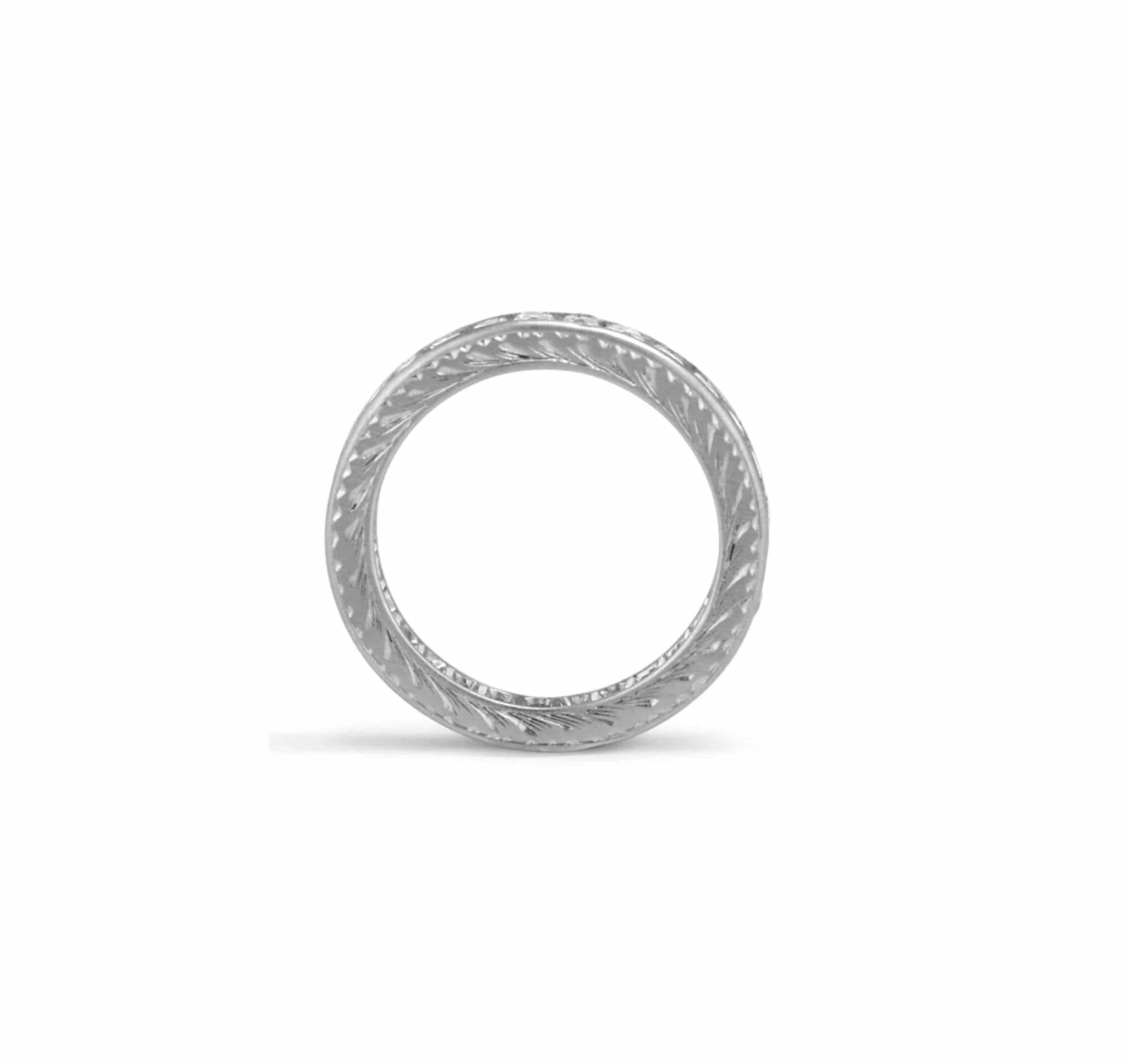 2.10 Carat French Cut Diamond Eternity Band - Image 2
