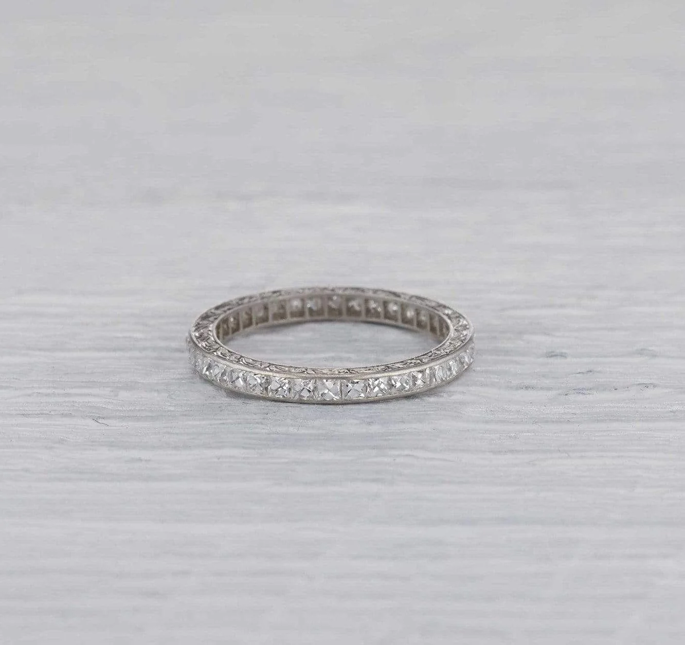 Art Deco French Cut Tiffany & Co. Eternity Band - Image 3