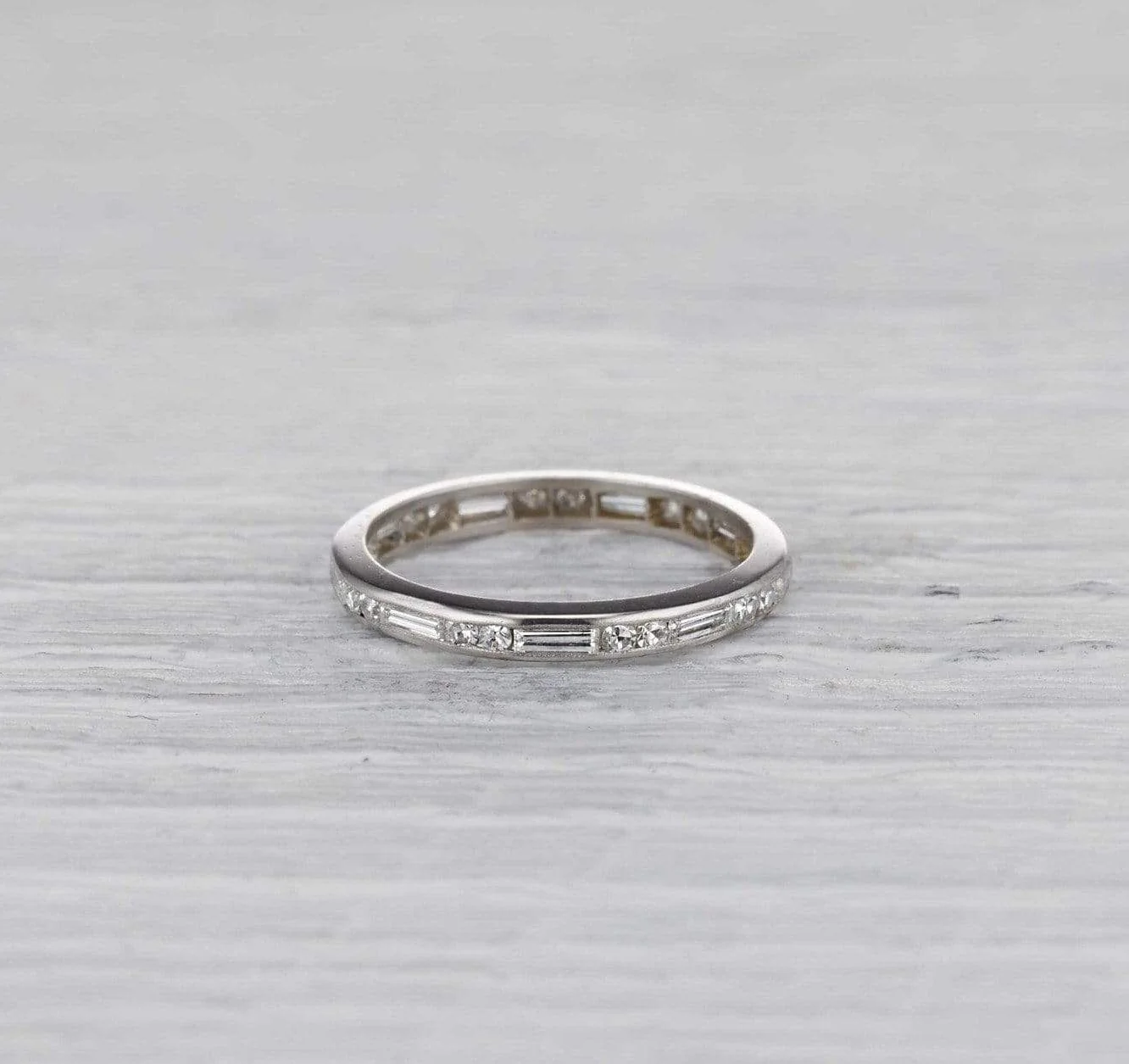 Art Deco Mixed Stone Eternity Band - Image 3