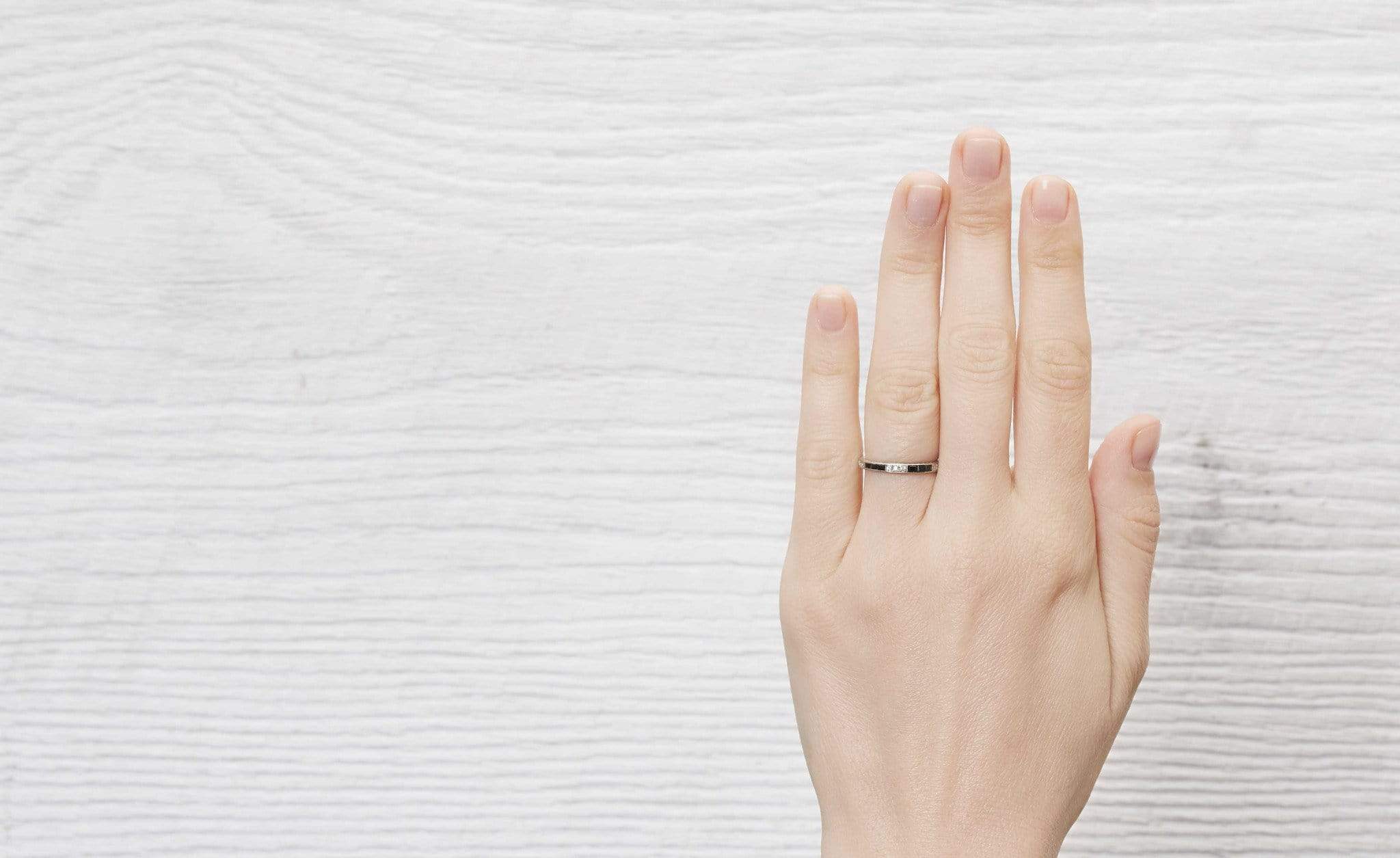 Art Deco Onyx and Diamond Eternity Band - Image 5