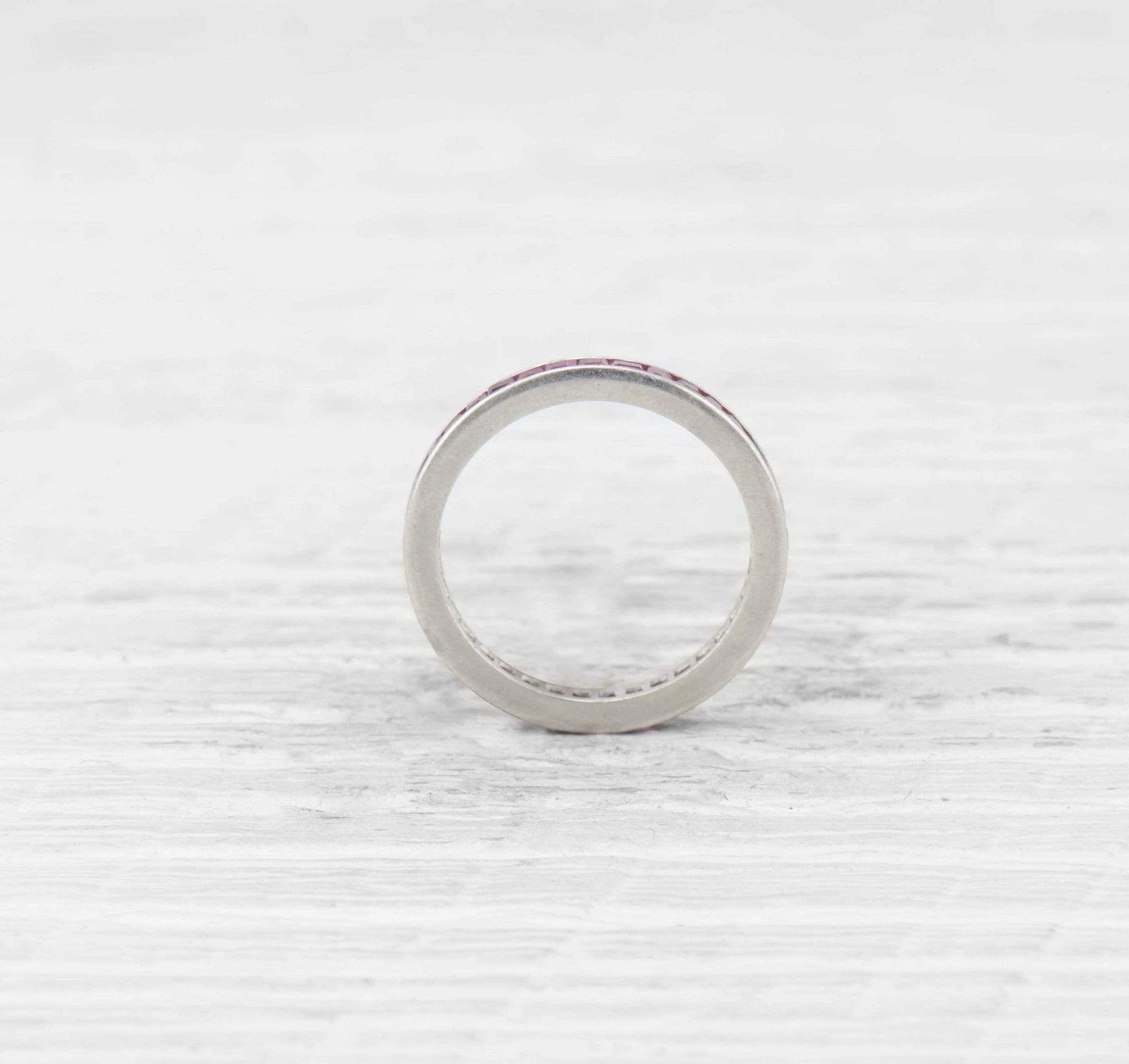 ART DECO RUBY ETERNITY BAND - Image 2
