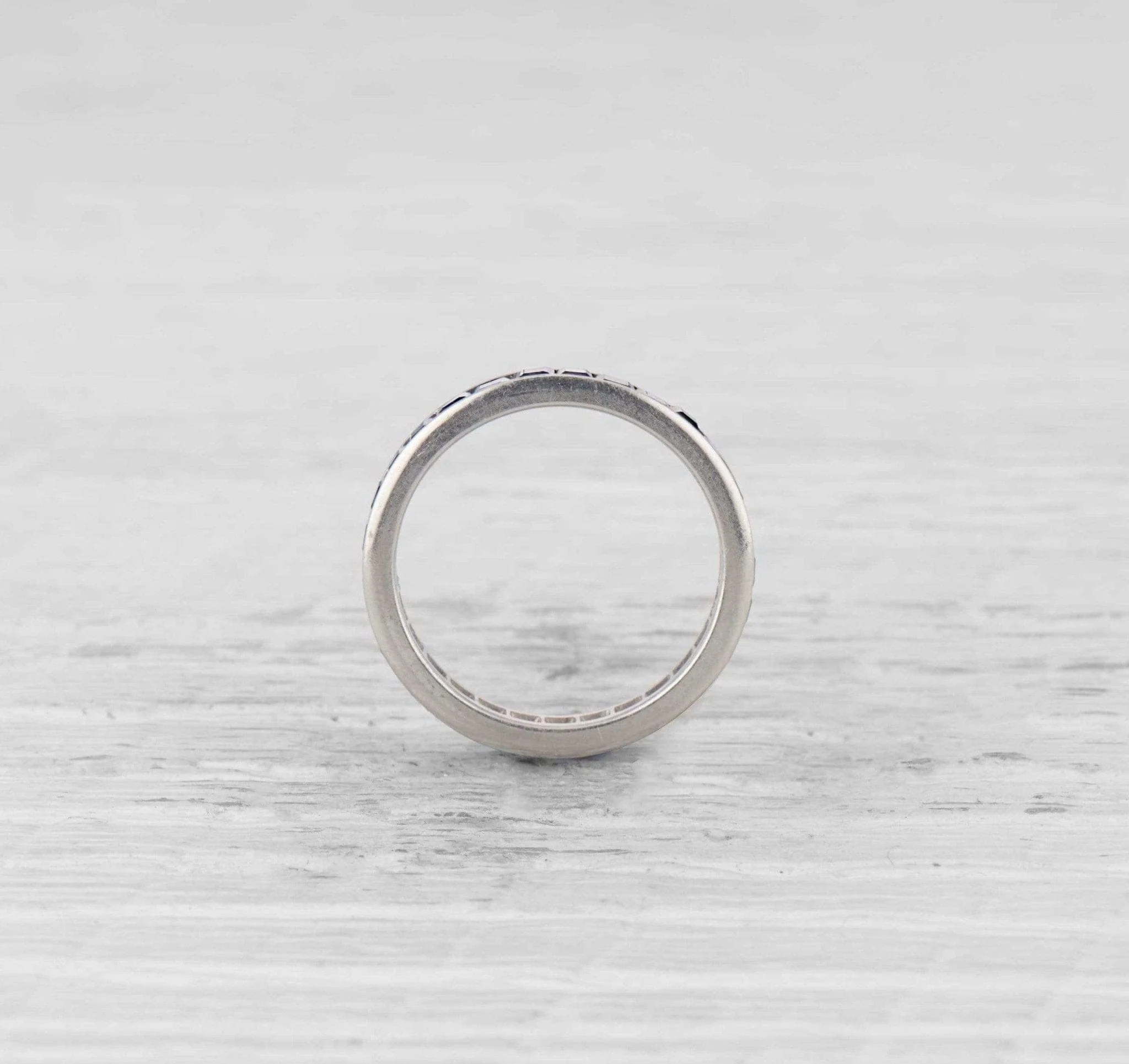 Art Deco Sapphire Eternity Band - Image 2
