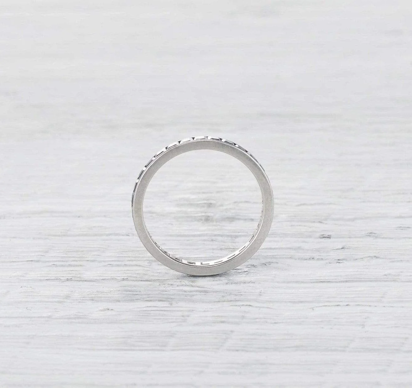 Art Deco Sapphire Eternity Band - Image 2
