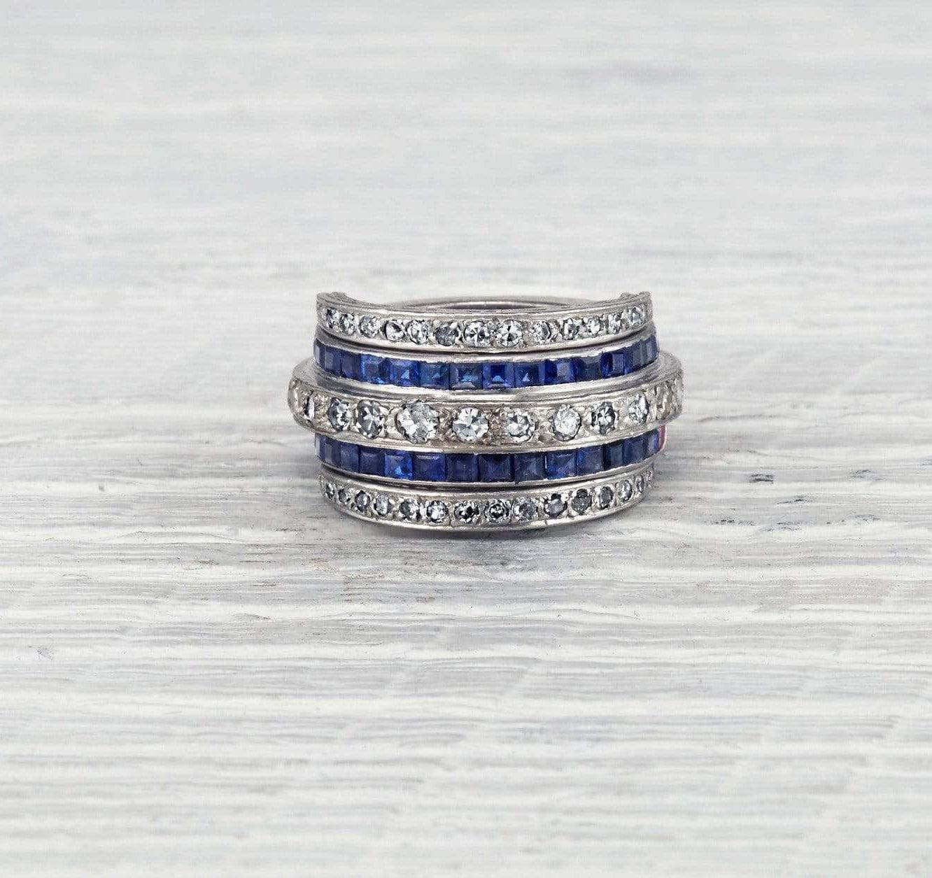 Art Deco Swivel Flip Ring - Image 5