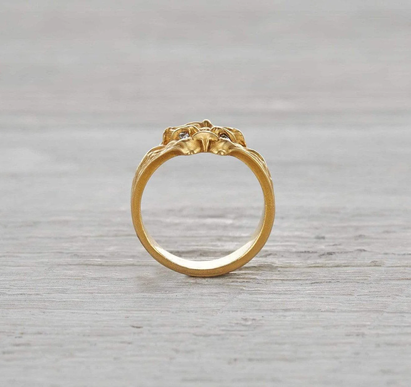 Art Nouveau Lion Ring - Image 4