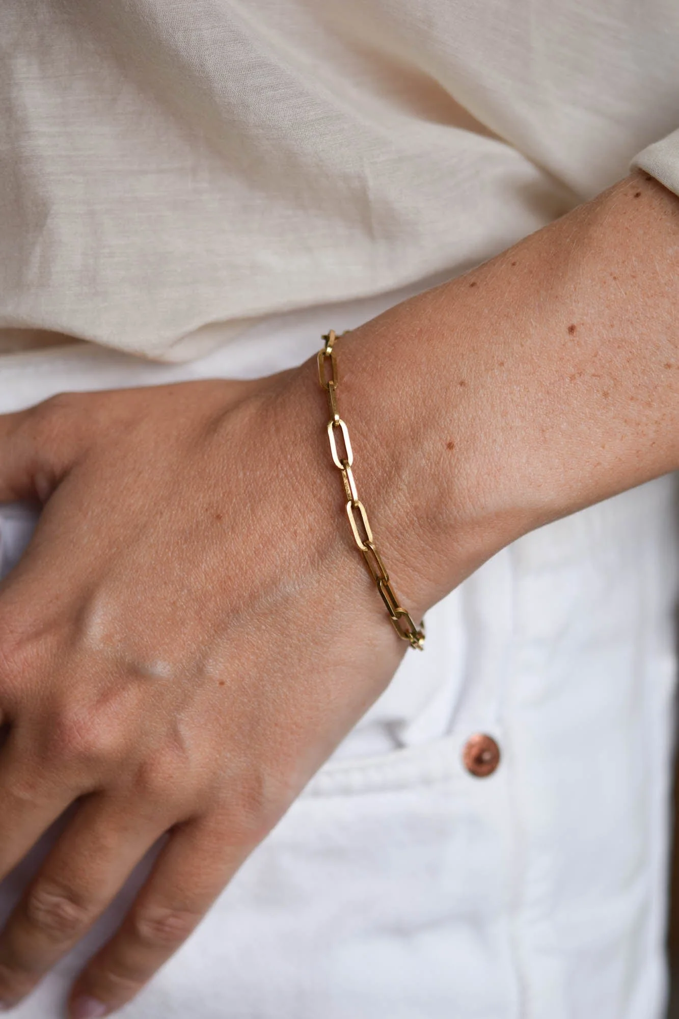 Cartier Vintage 1970s Gold Link Bracelet - Image 3