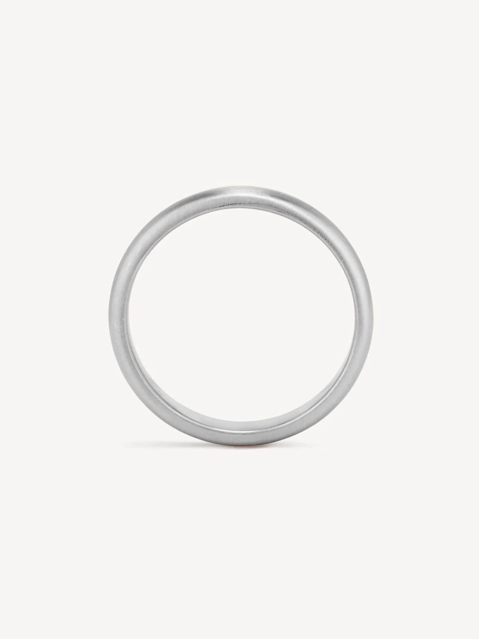Classic Hoop Brushed 4mm - Image 3