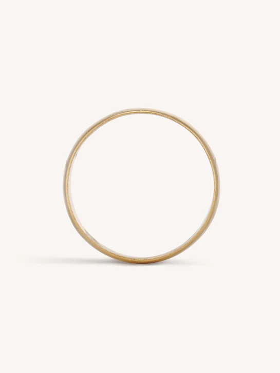 Victorian Classic Wide 22k Antique Wedding Band, English - Size 7 - Image 5