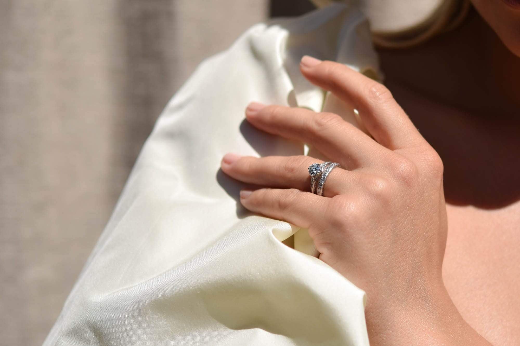 Early Art Deco .75 Carat Transitional Cut Diamond Engagement Ring - Image 6