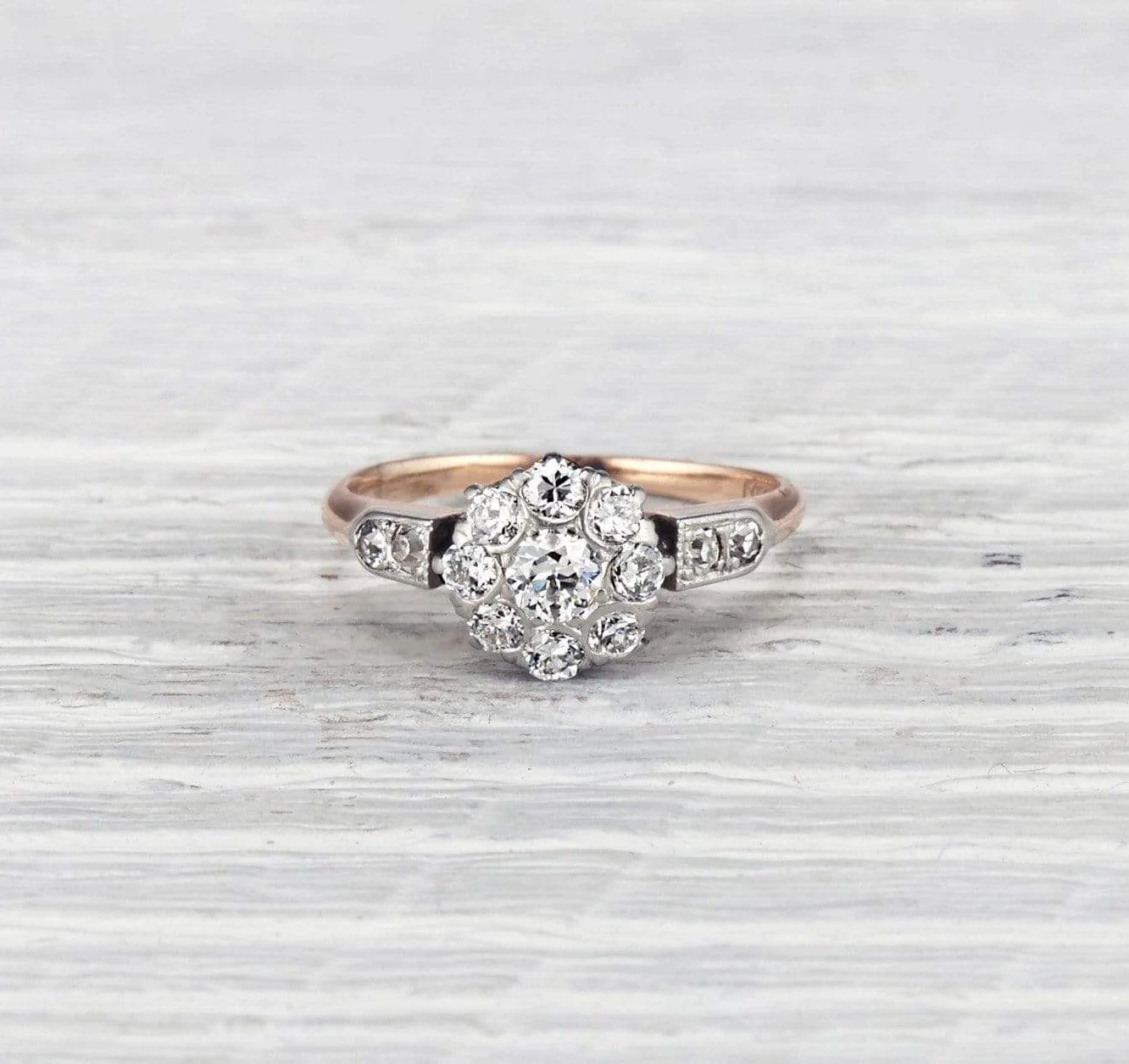 Early Edwardian Cluster Ring - Image 2