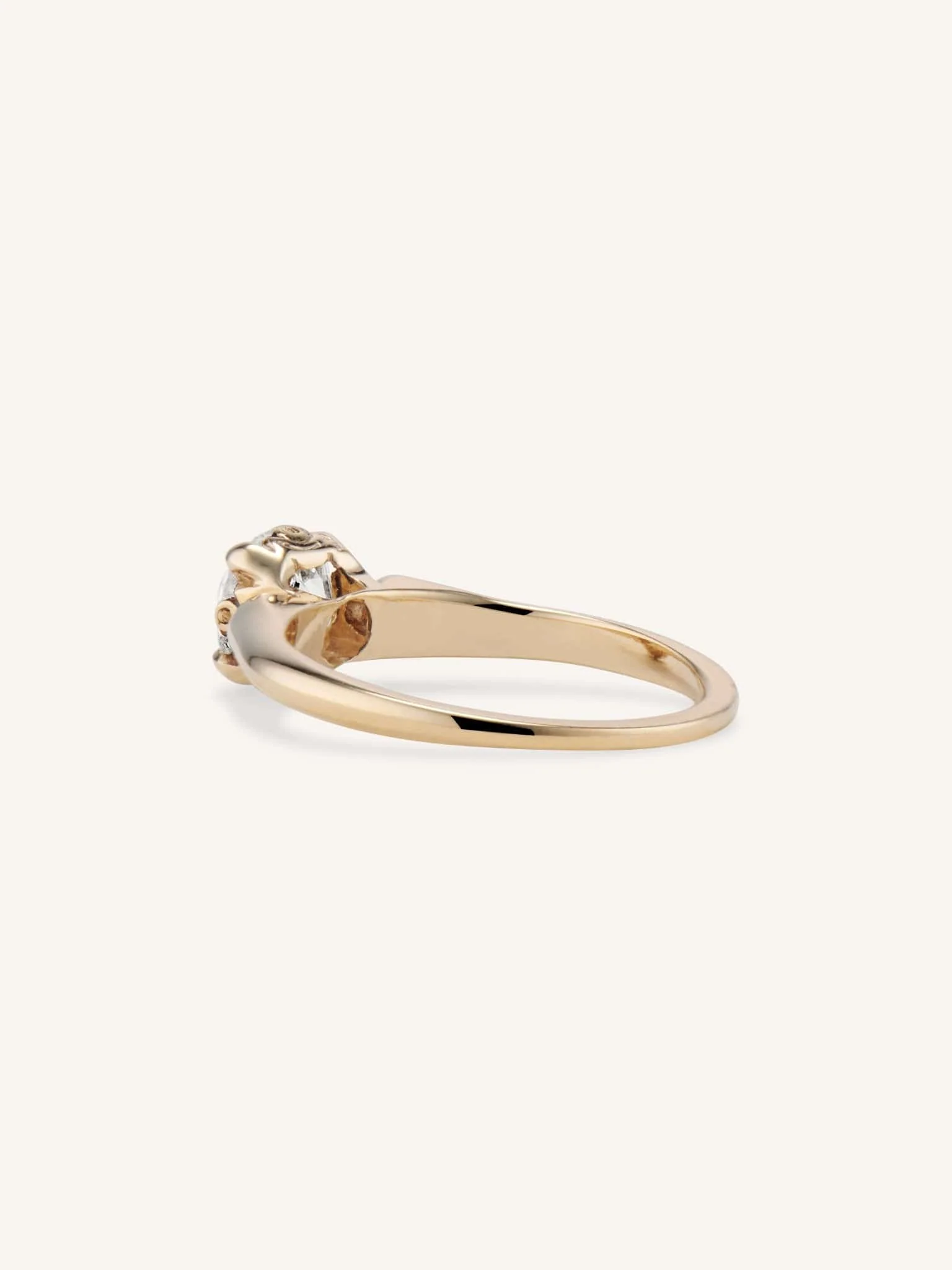 Edwardian 1.05 Carat Old European Cut Diamond Solitaire Vintage Engagement Ring - Image 5