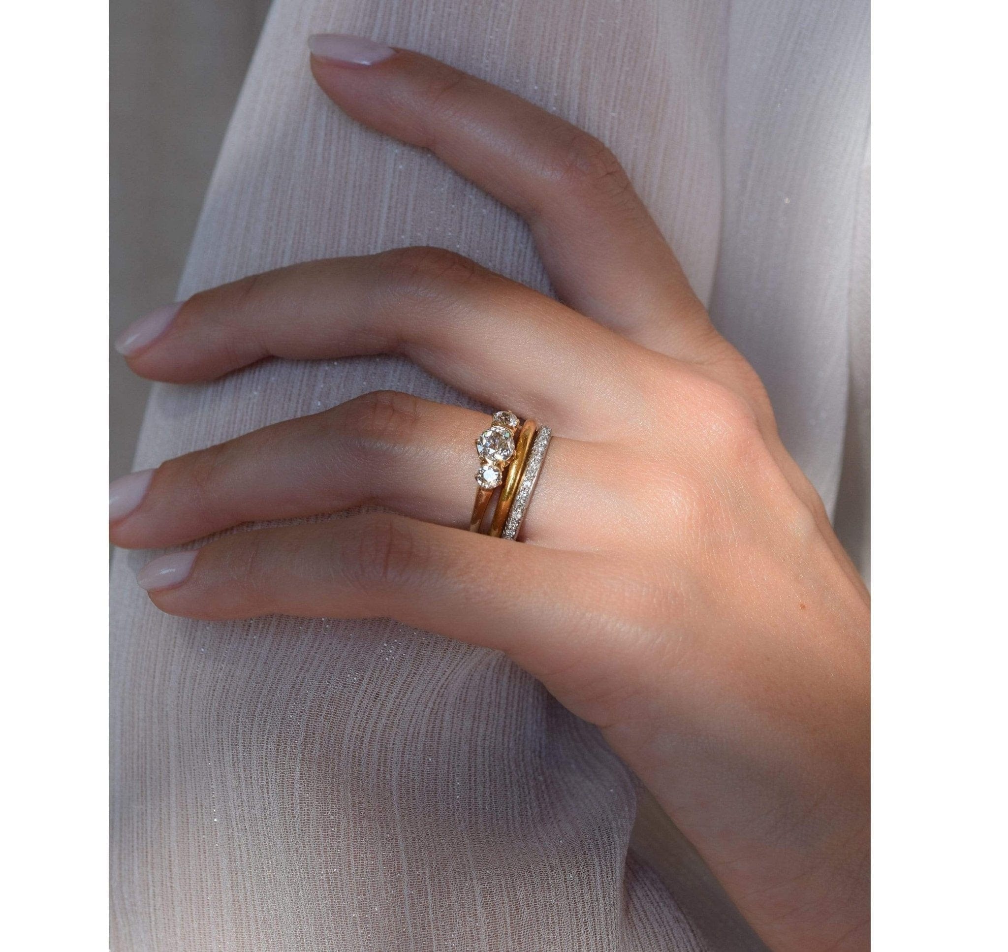 Edwardian Tiffany & Co .70 Carat Old European Cut Diamond Engagement Ring - Image 5