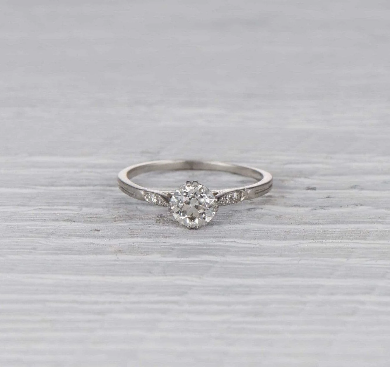 .90 Carat Edwardian Engagement Ring - Image 2