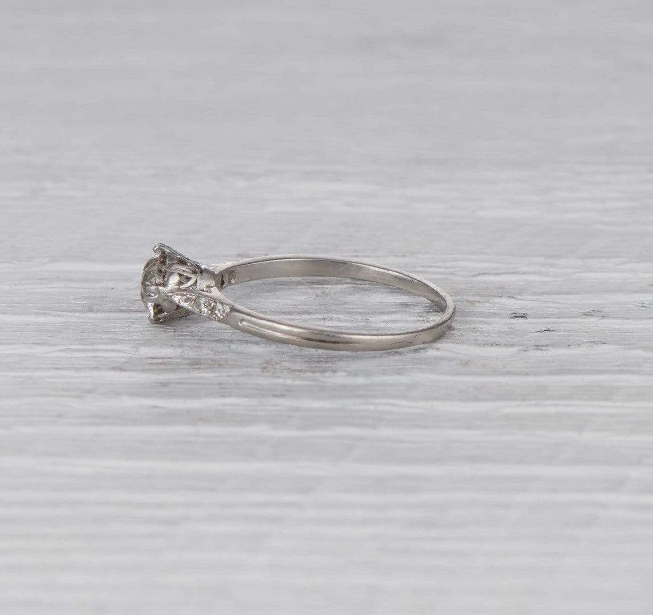 .90 Carat Edwardian Engagement Ring - Image 3
