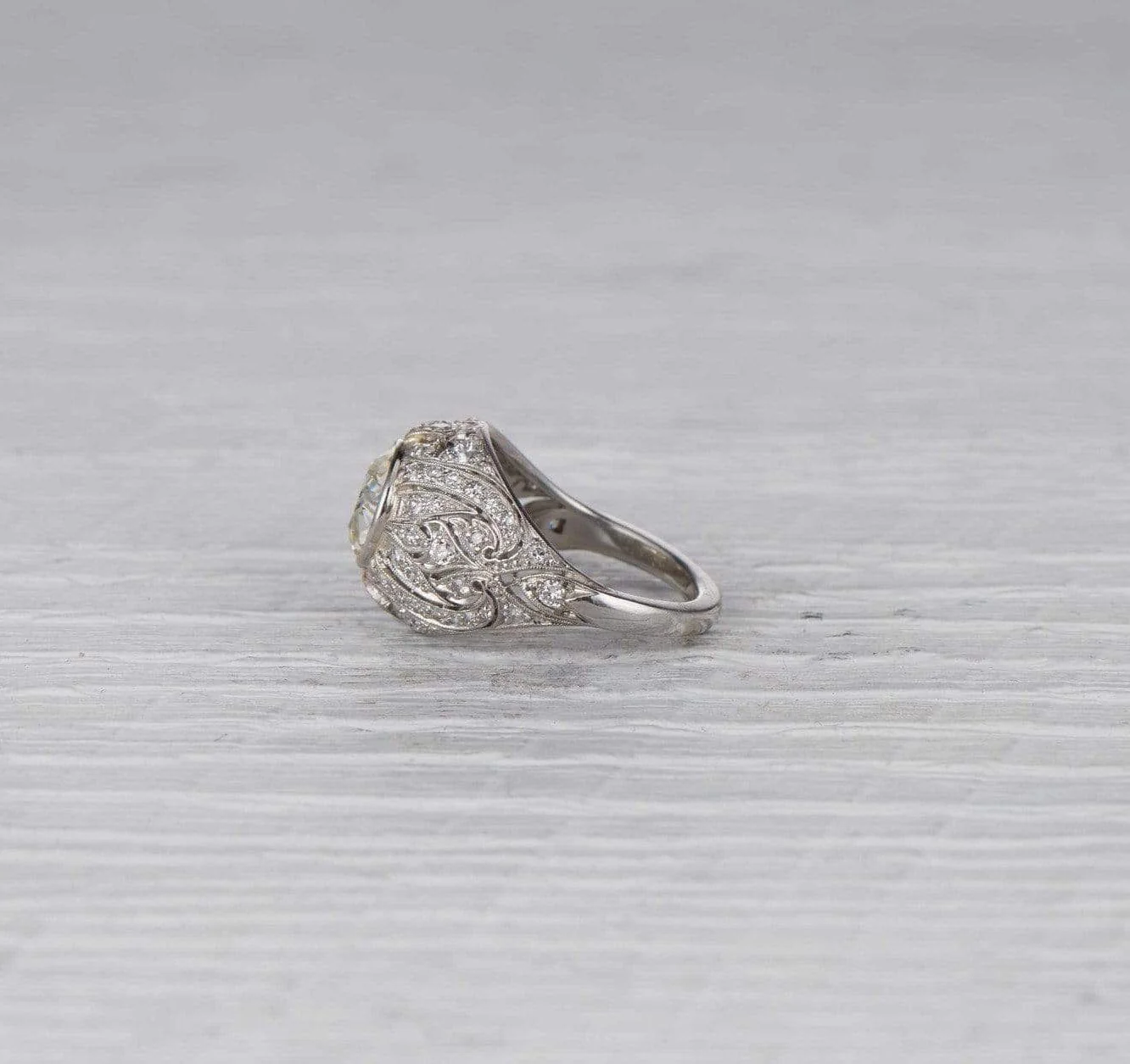 2.25 Carat Edwardian Diamond Engagement Ring - Image 3