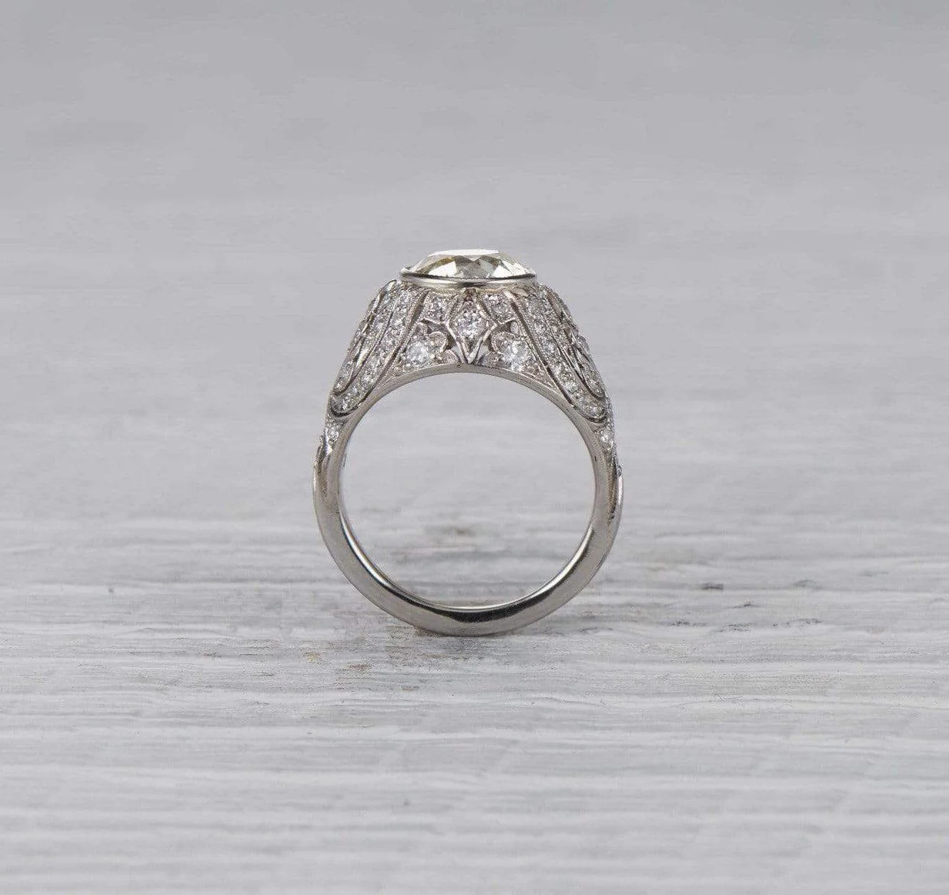 2.25 Carat Edwardian Diamond Engagement Ring - Image 4