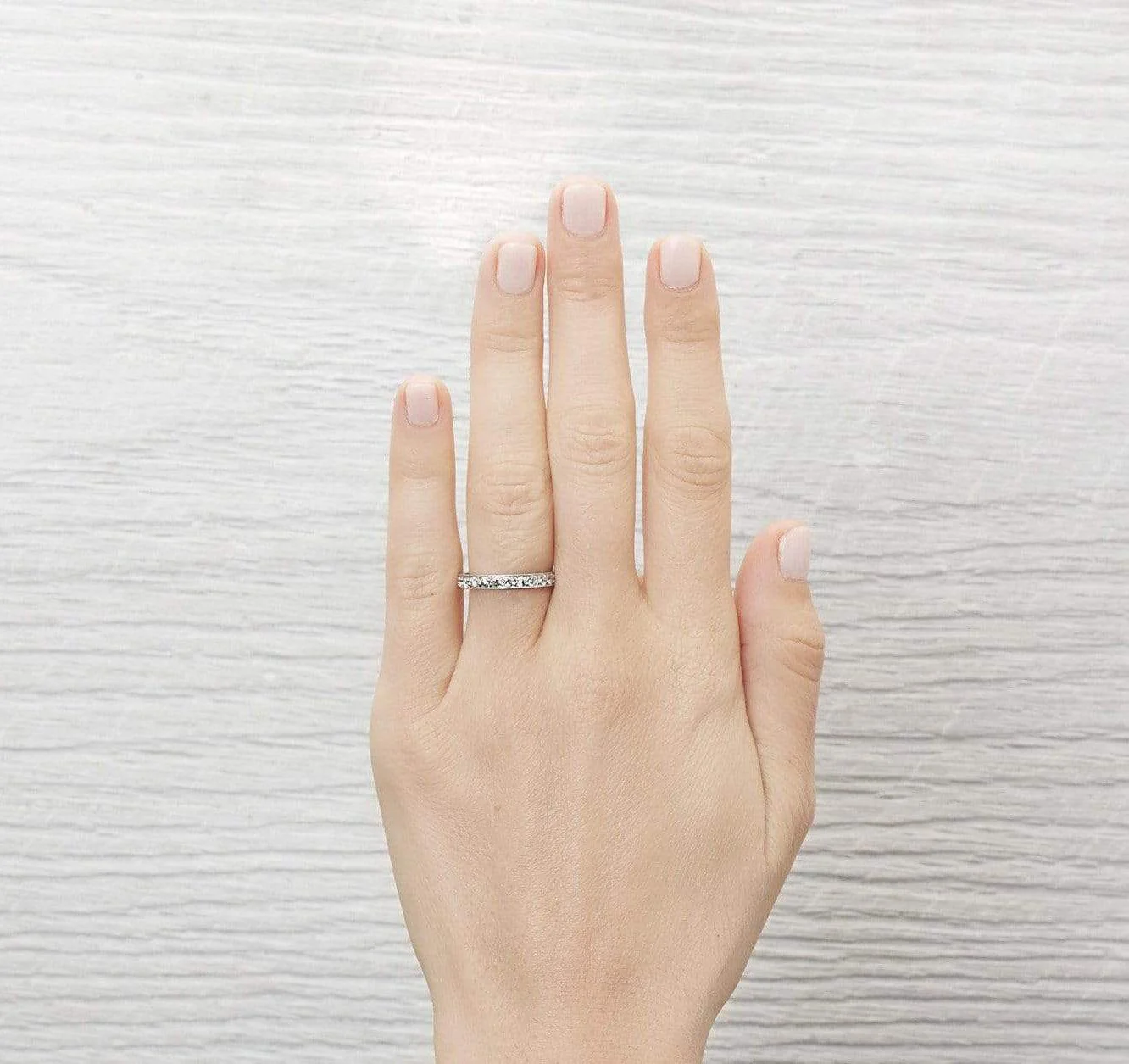 Edwardian Diamond Eternity Band - Image 4