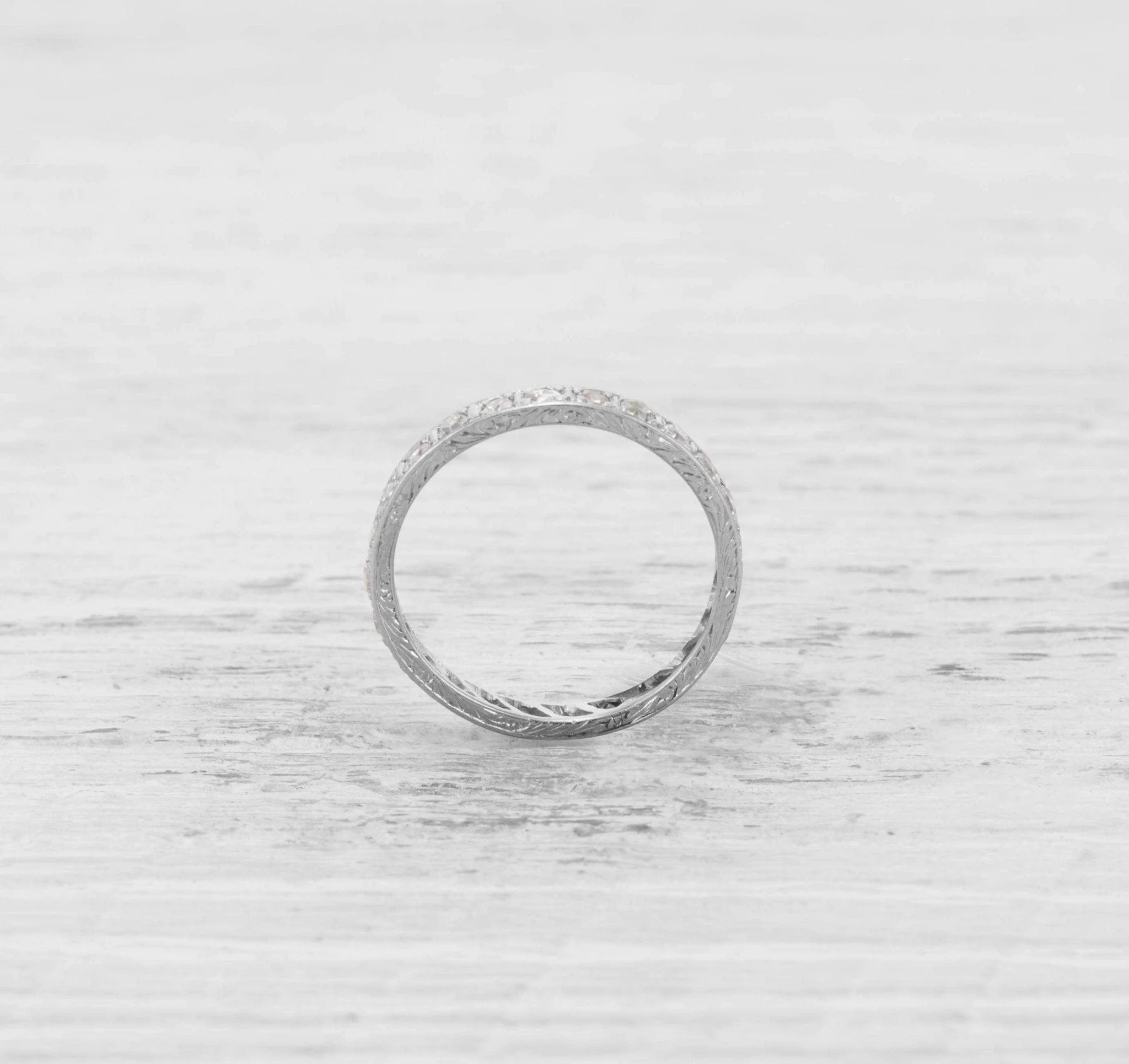 EDWARDIAN DIAMOND ETERNITY BAND - Image 2