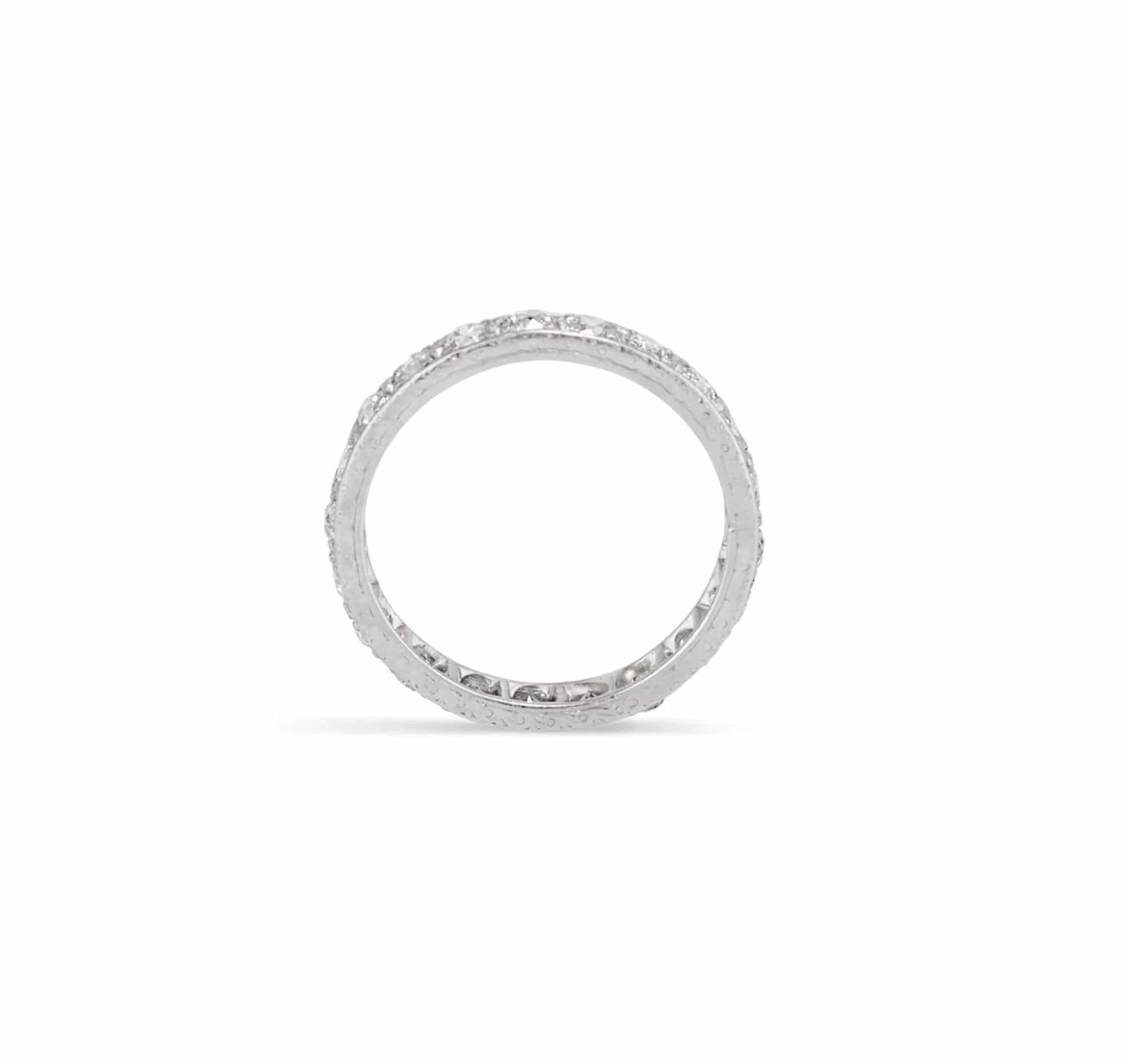 EDWARDIAN DIAMOND ETERNITY BAND - Image 2