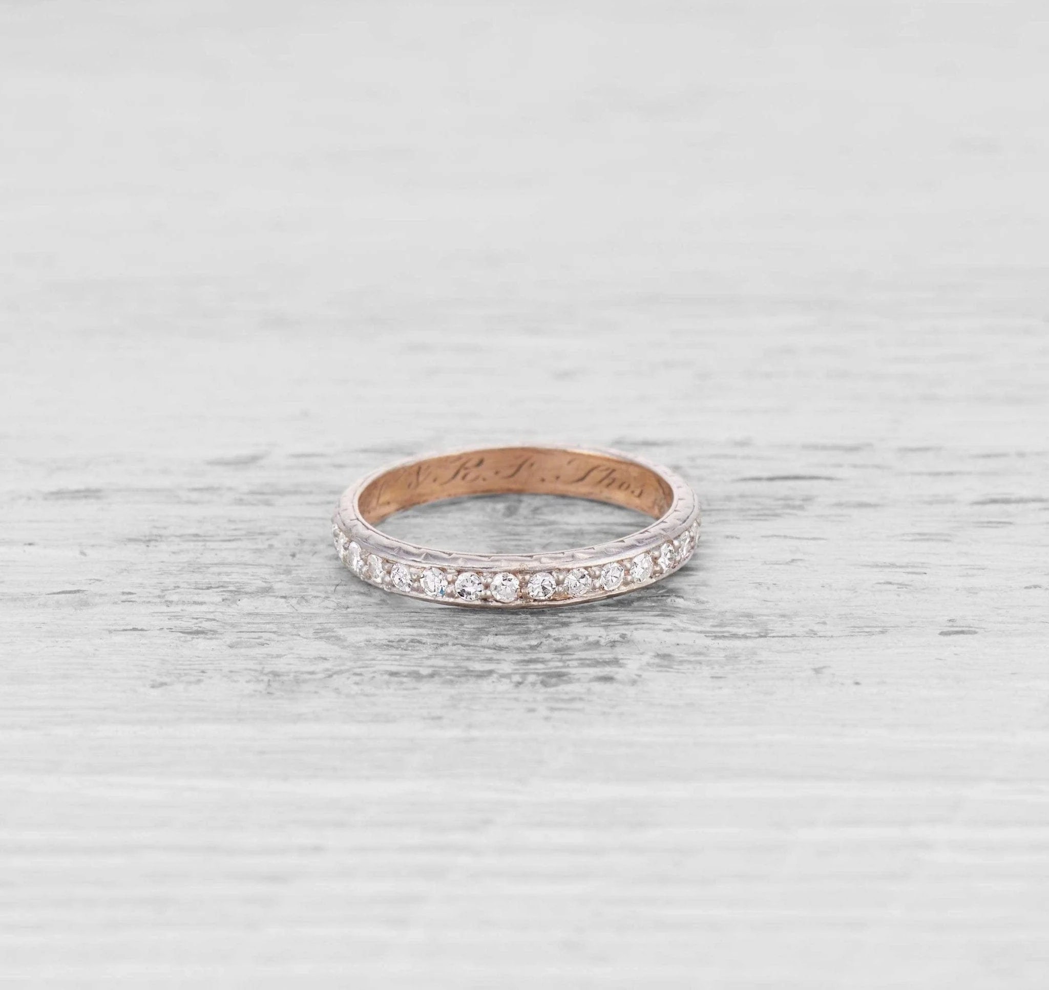 EDWARDIAN DIAMOND ETERNITY BAND - Image 3