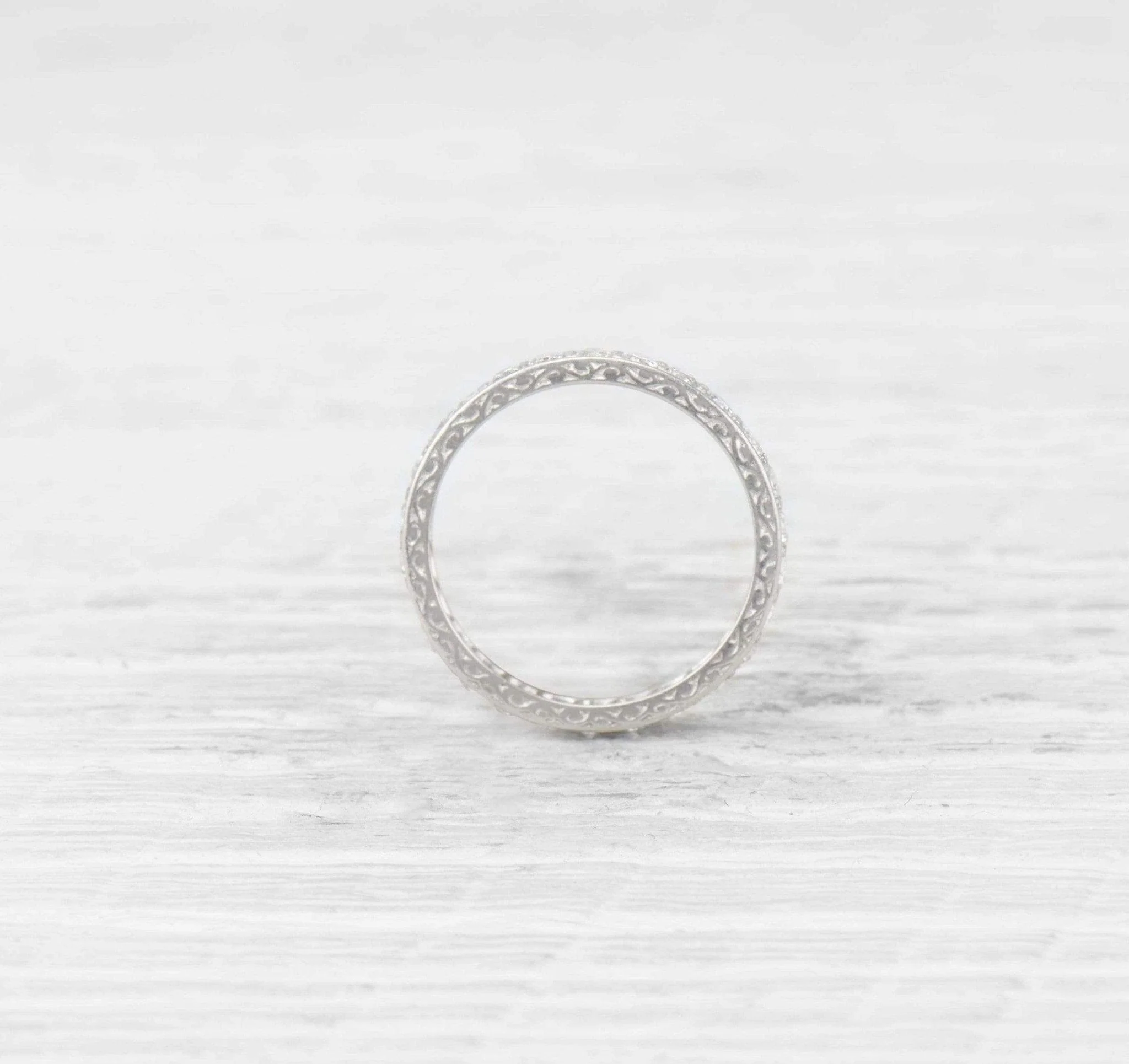 EDWARDIAN DIAMOND ETERNITY BAND - Image 2