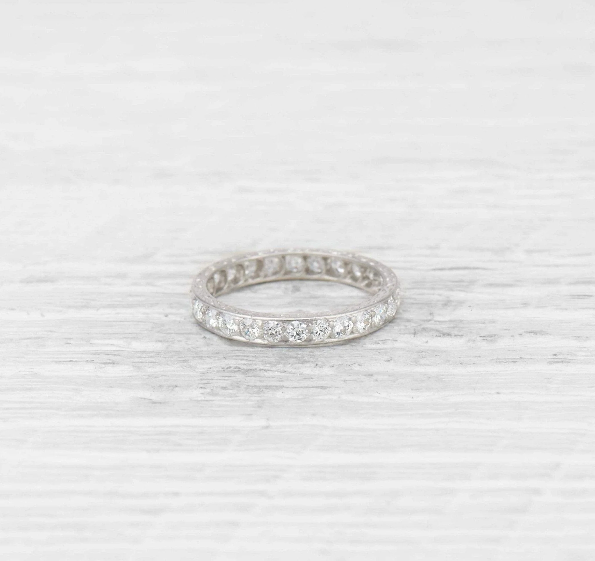 EDWARDIAN DIAMOND ETERNITY BAND - Image 3