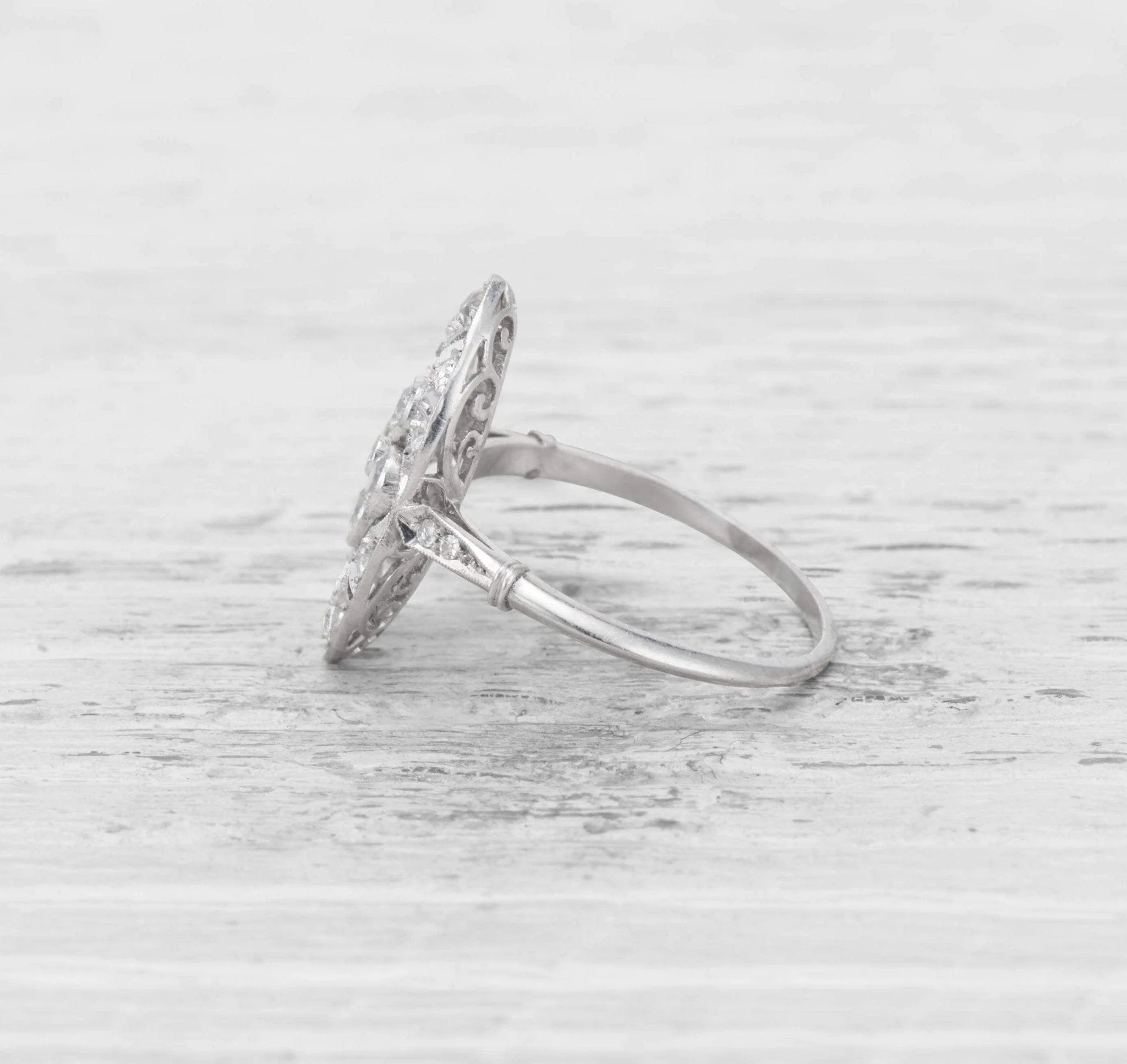 EDWARDIAN DIAMOND RING - Image 3