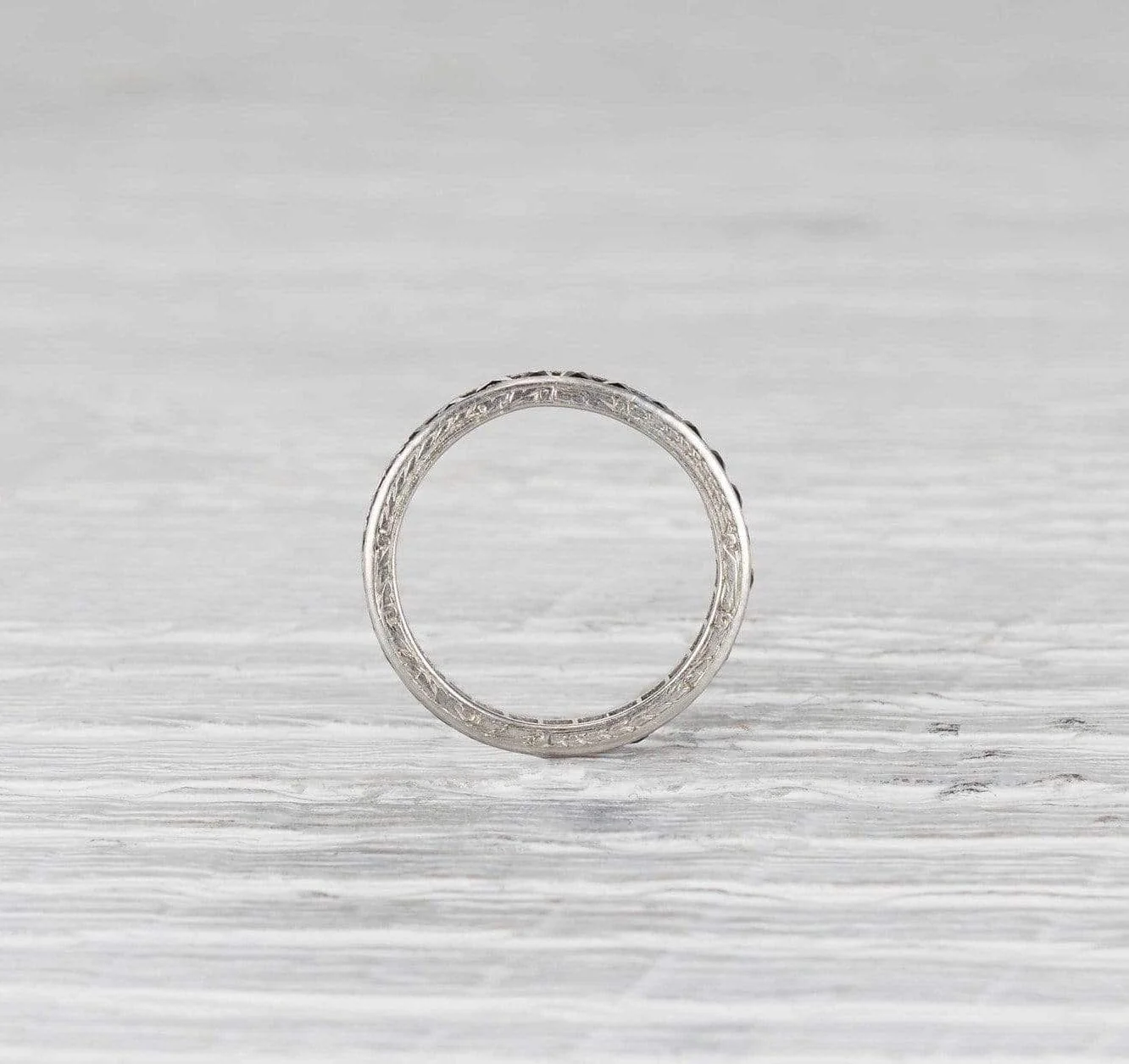 Edwardian Onyx Eternity Band - Image 2