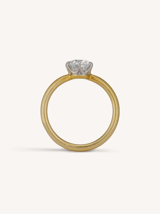 Edwardian Tiffany & Co. 1.21 Carat Old European Cut Diamond Vintage Engagement Ring - Image 8