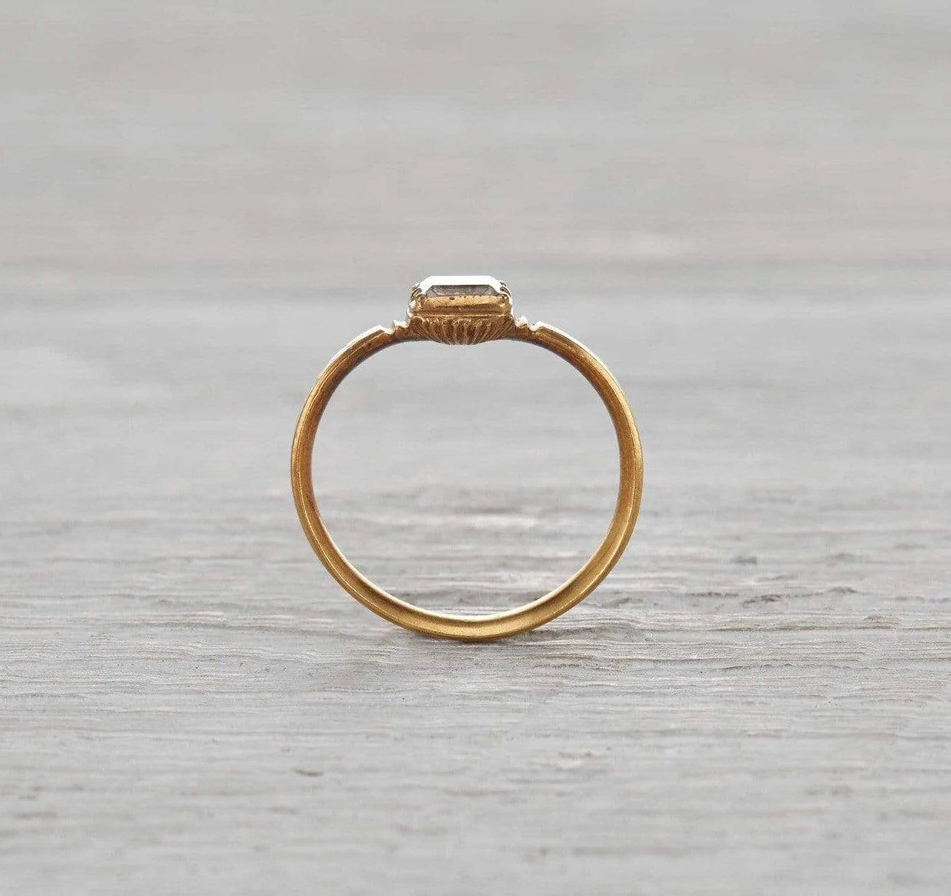 Georgian Enamel Mourning Ring - Image 4