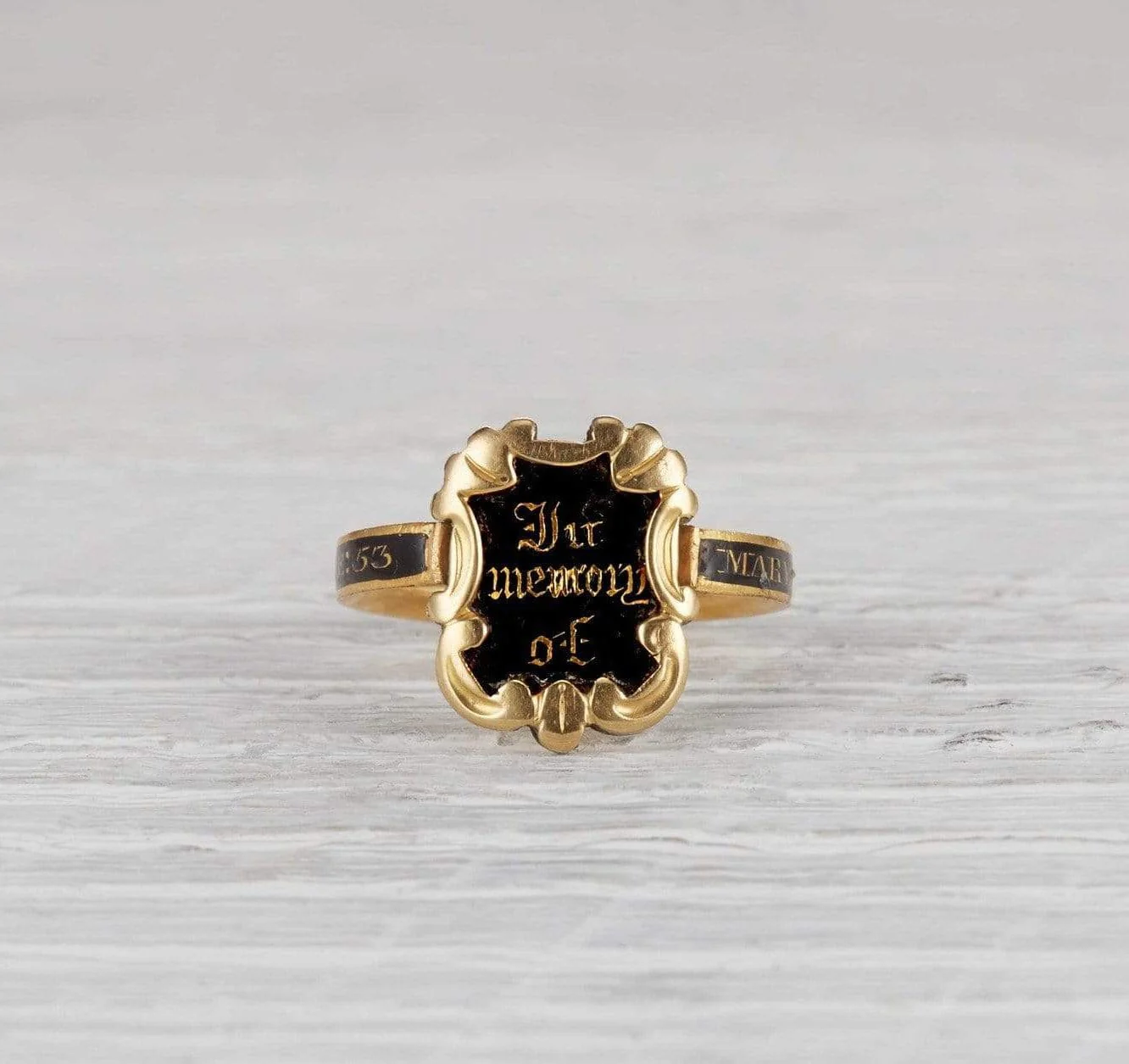 Georgian Mourning Ring - Image 2
