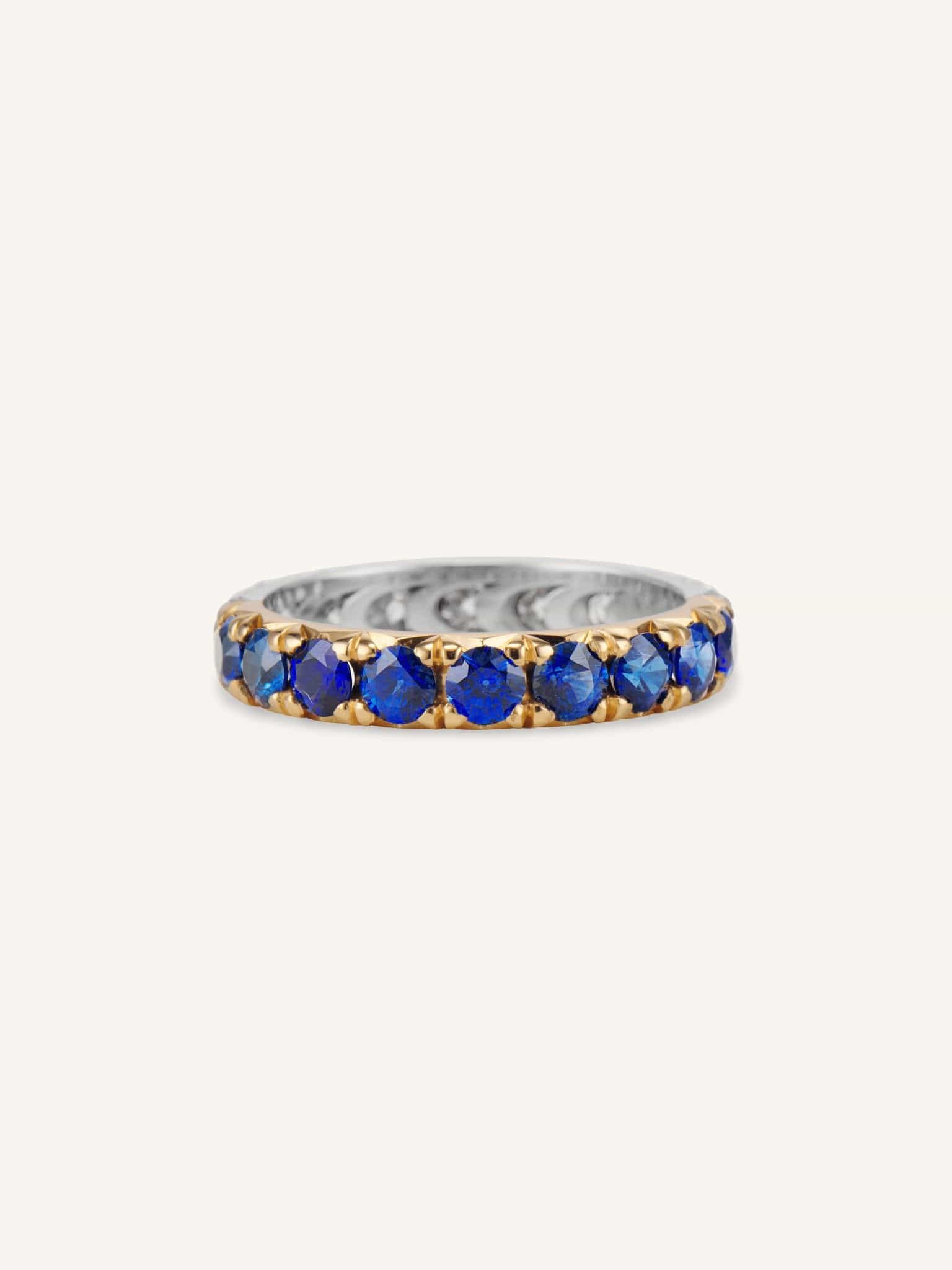 Large Day & Night Old Miner with Sapphires - Image 3