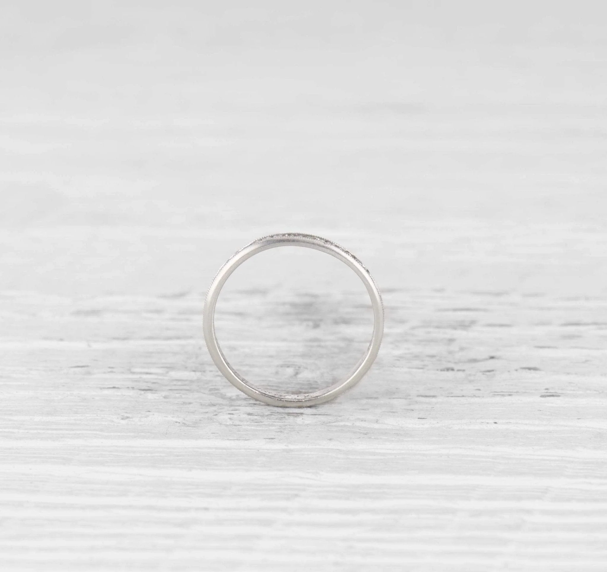 LATE ART DECO TIFFANY & CO DIAMOND ETERNITY BAND - Image 2